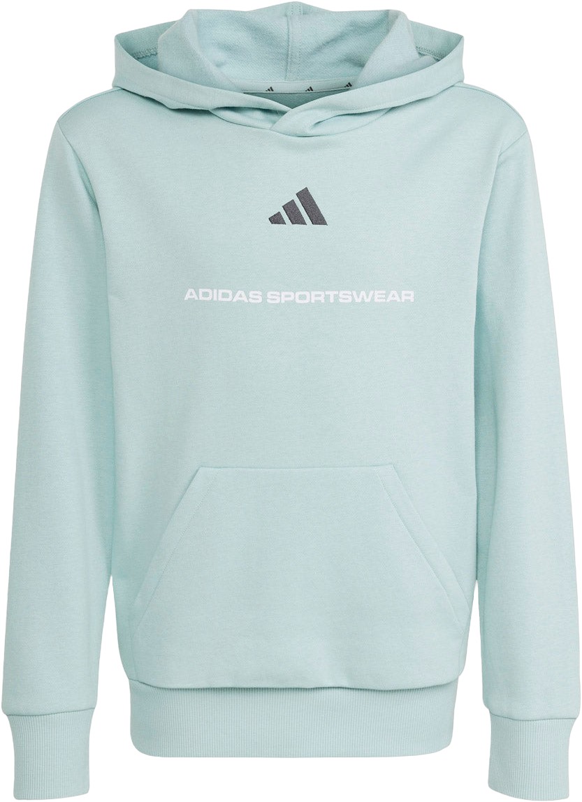 Slogan Fleece Hættetrøje
