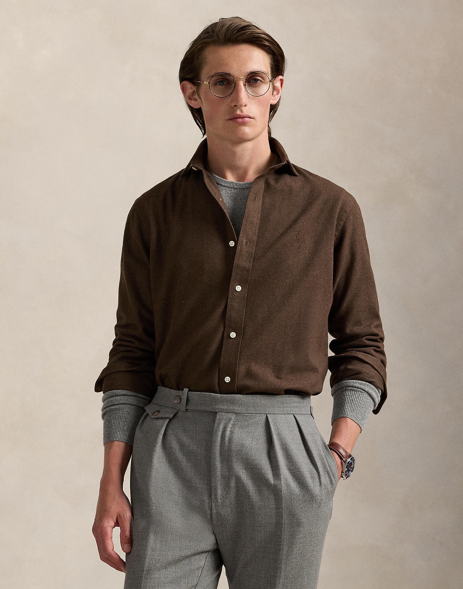 Custom Fit Performance Twill Shirt