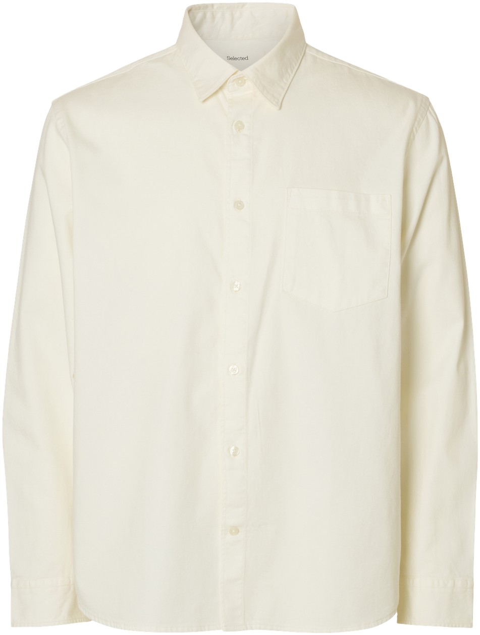 Slhregcarlo Denim LS Shirt Noos
