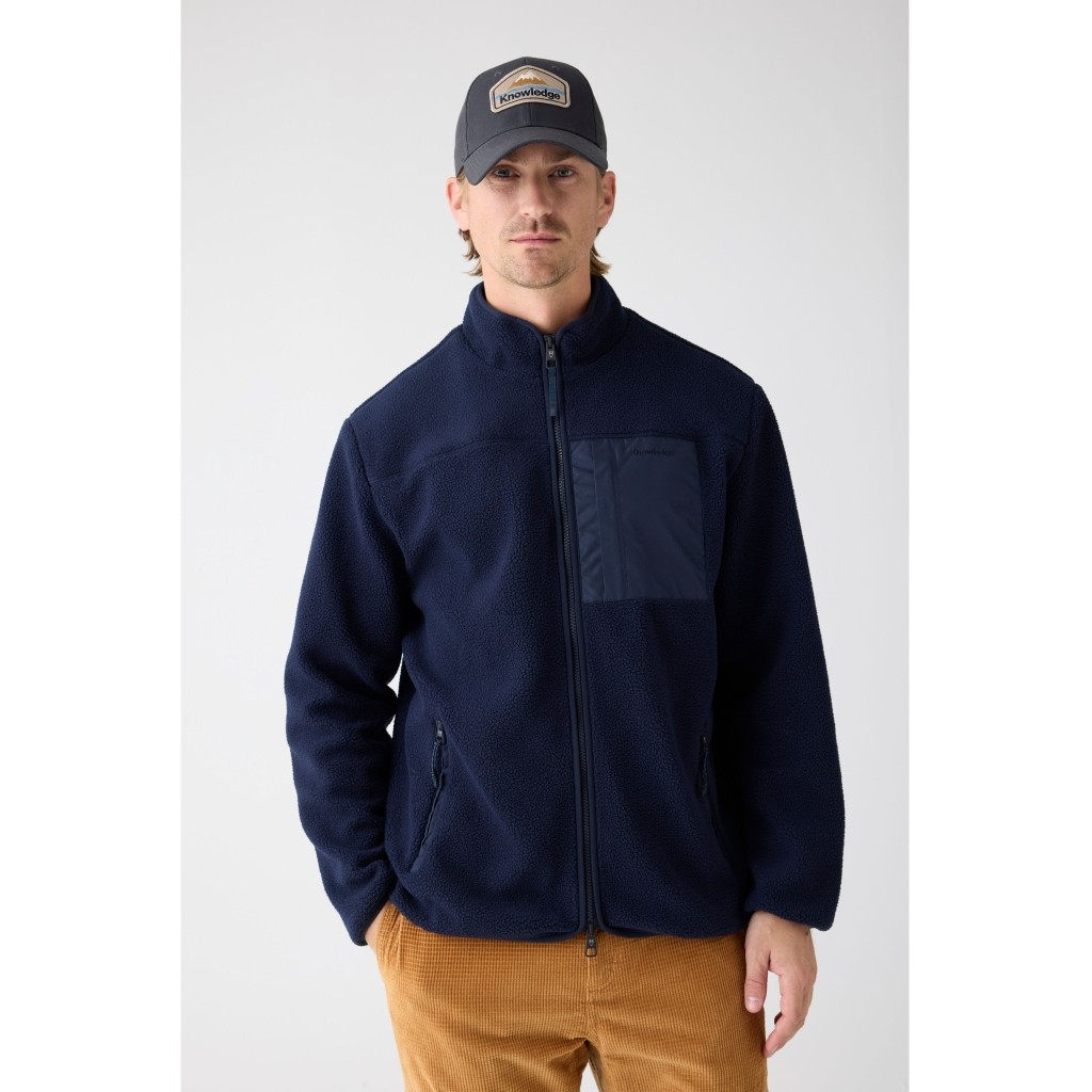 Loose Fit Zip Fleece Grs/vegan