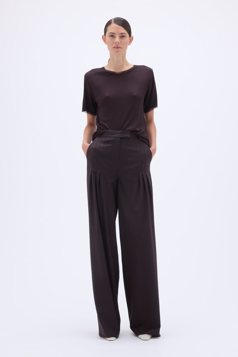 Mesh Trim Tshirt