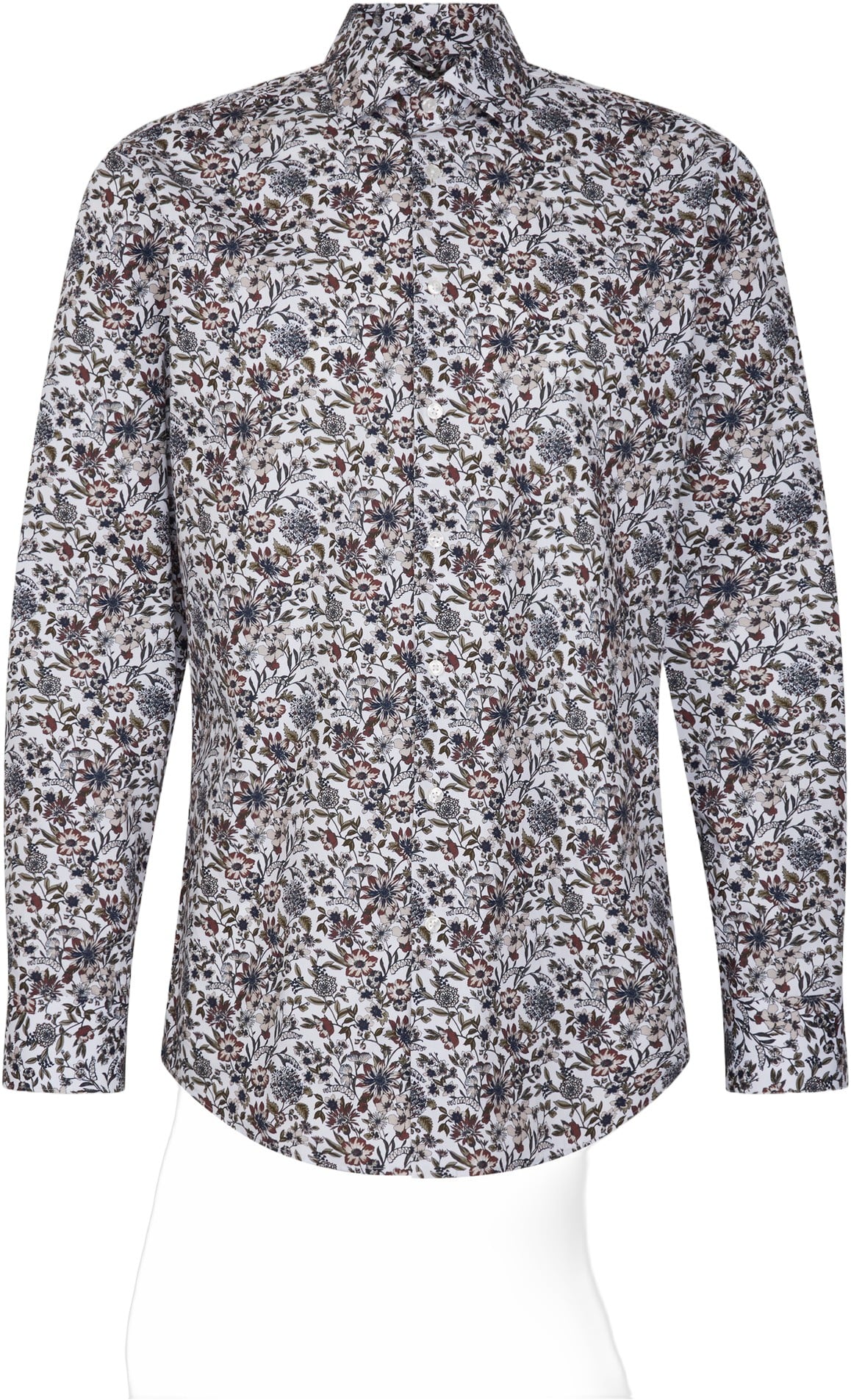 Business Shirt Regular 1/1 Kentcollar Print