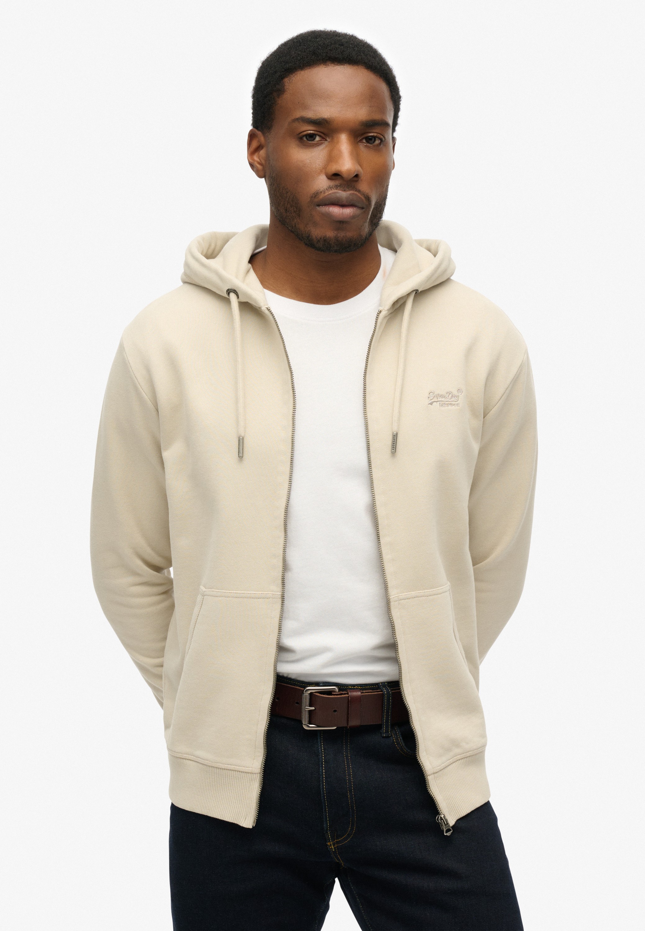 Essential Logo ZIP Hoodie HB