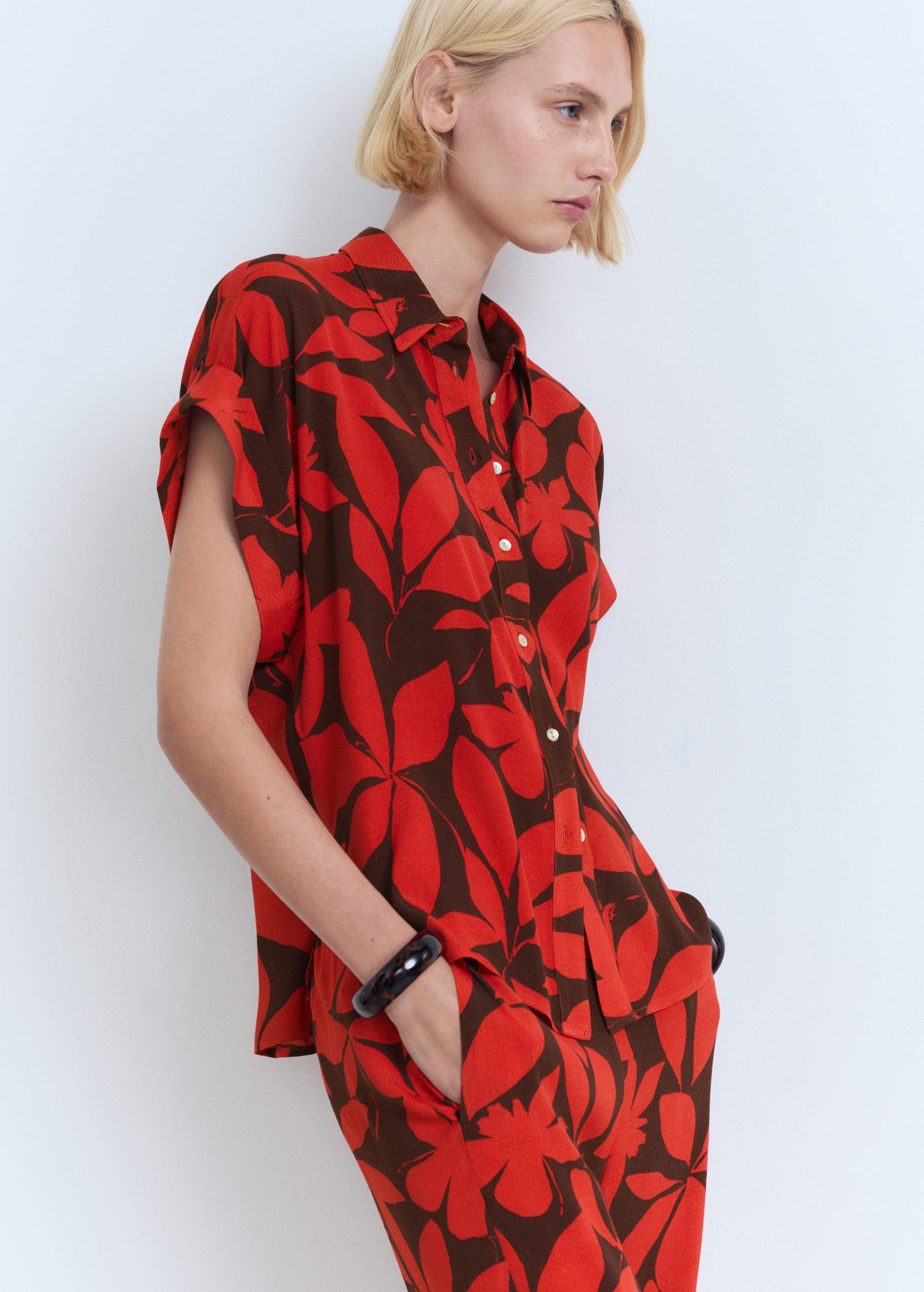 Printed Shortsleeved Shirt