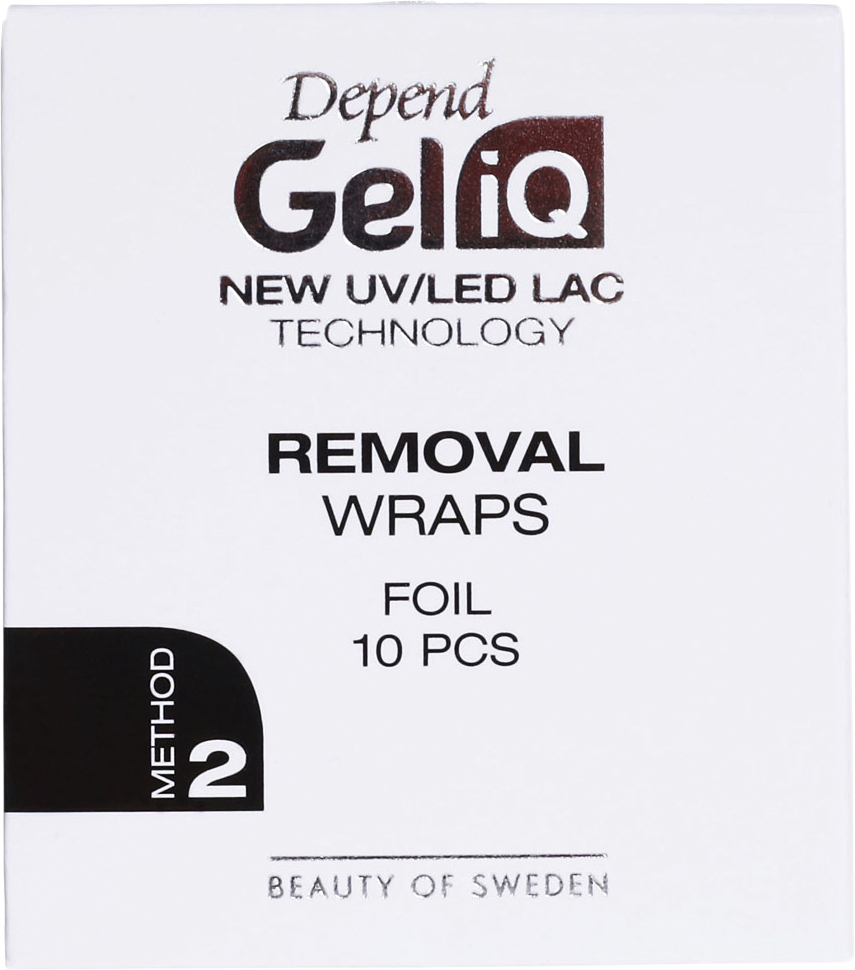 Gel iQ Rem Wraps Foil 10pcs