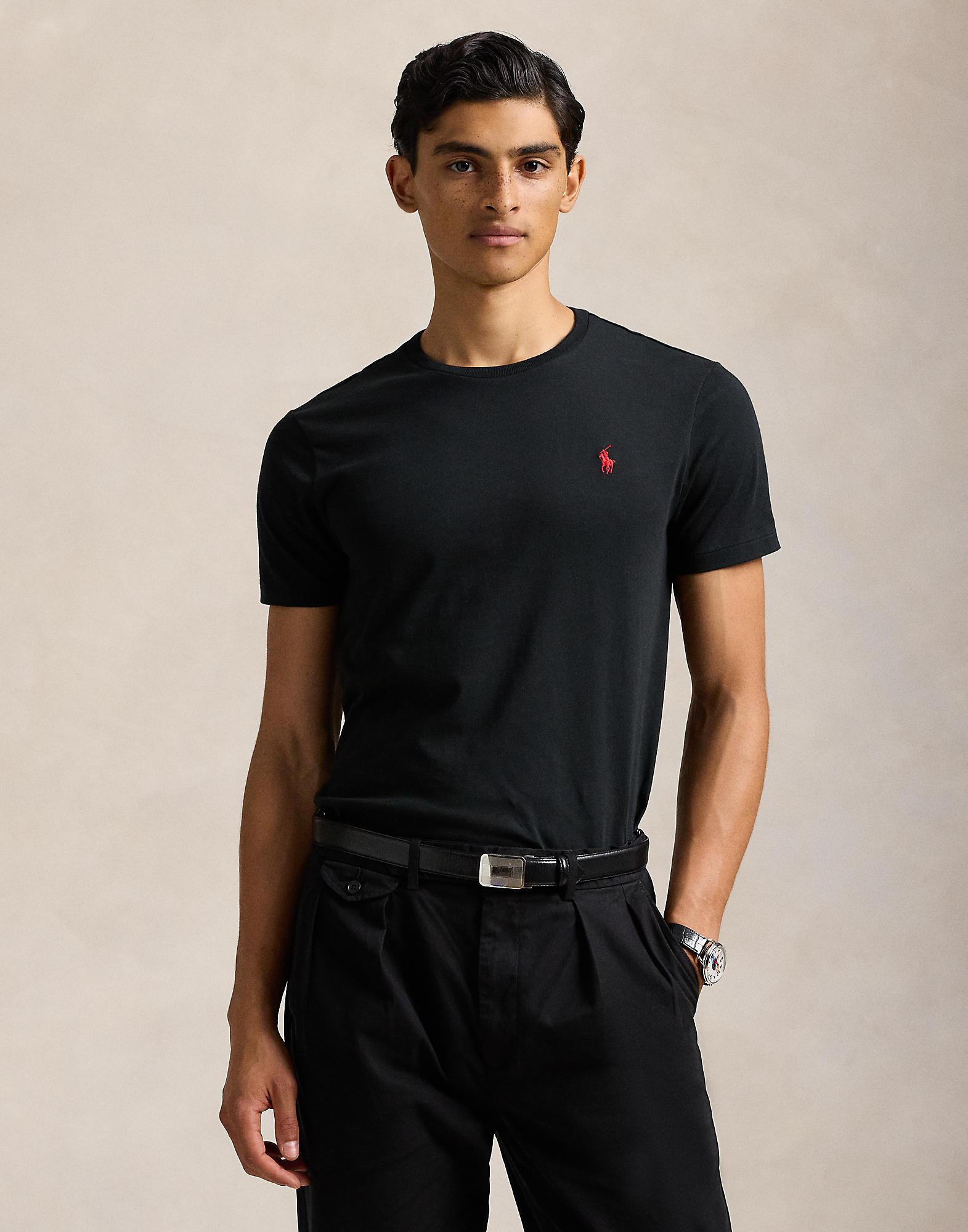 Custom Slim Fit Jersey Crewneck Tshirt