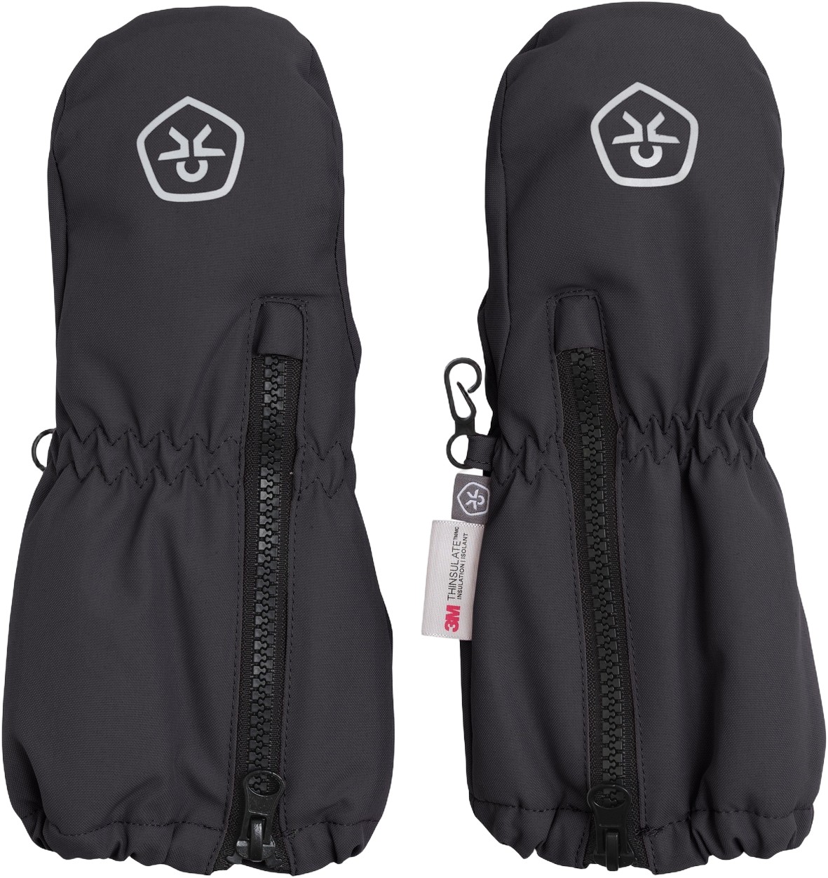 Mittens Long W. Zipper
