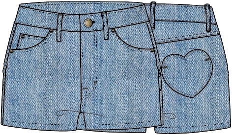 Tnsttamantha Regular Fit Denim Shorts