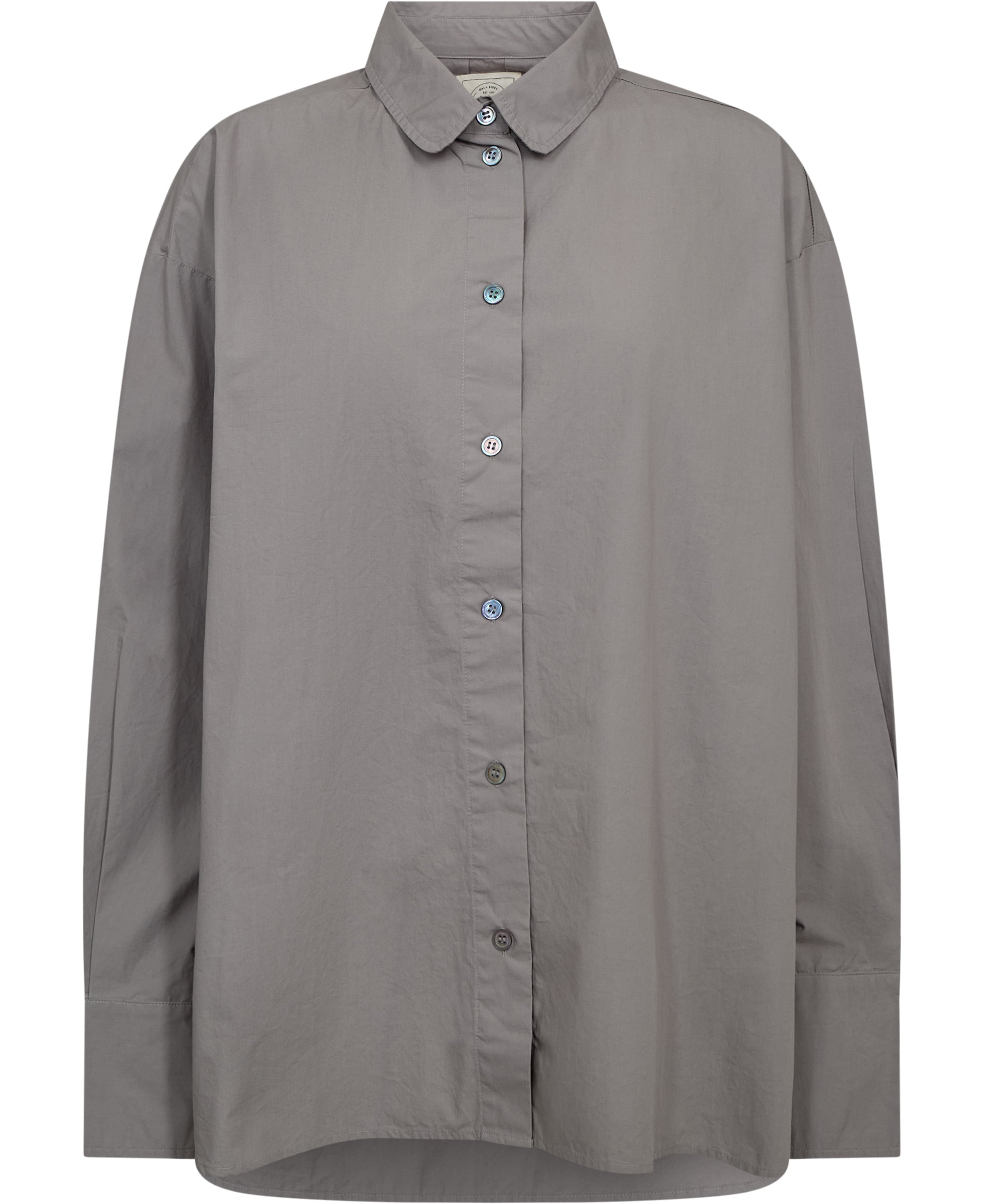 Luna L/S Poplin Shirt Gots