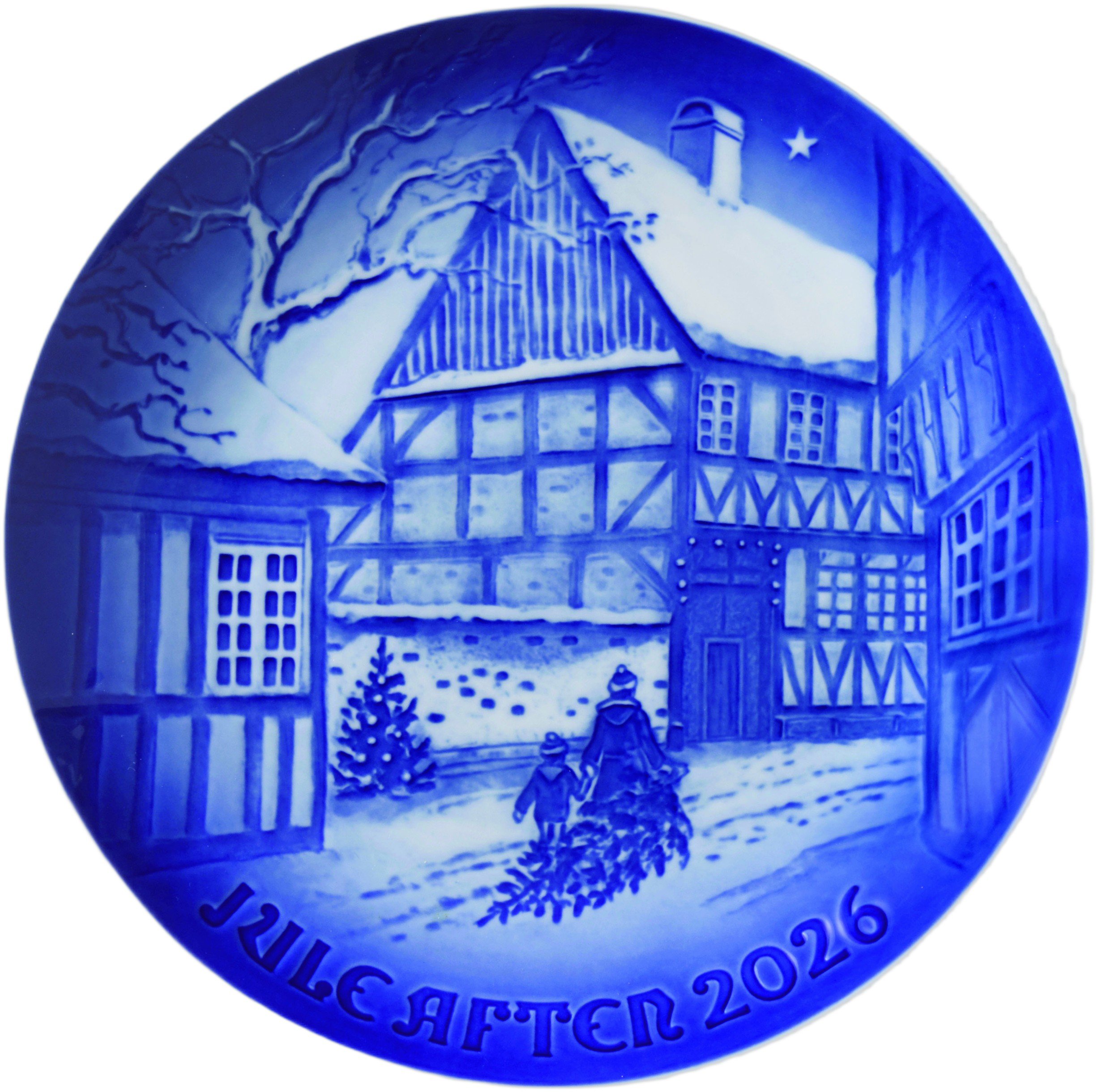 B&G Juleplatte 2026, 18 cm