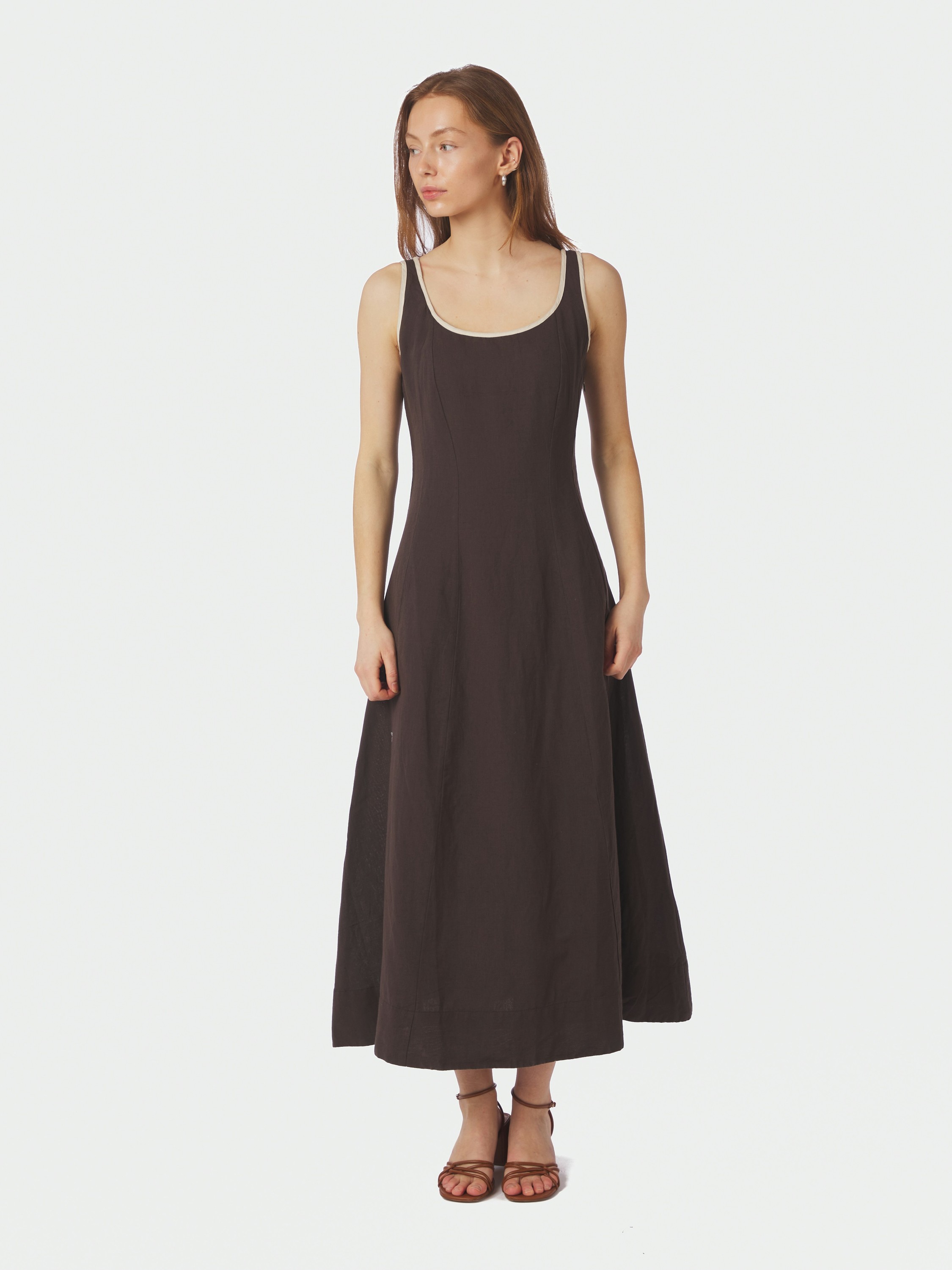 Safinan Linen Contrast Dress - DKK 300 - Spar 50%