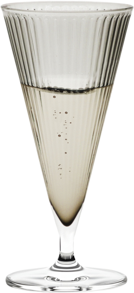 GC Nouveau Champagneglas 20 cl Smoke 2 stk.