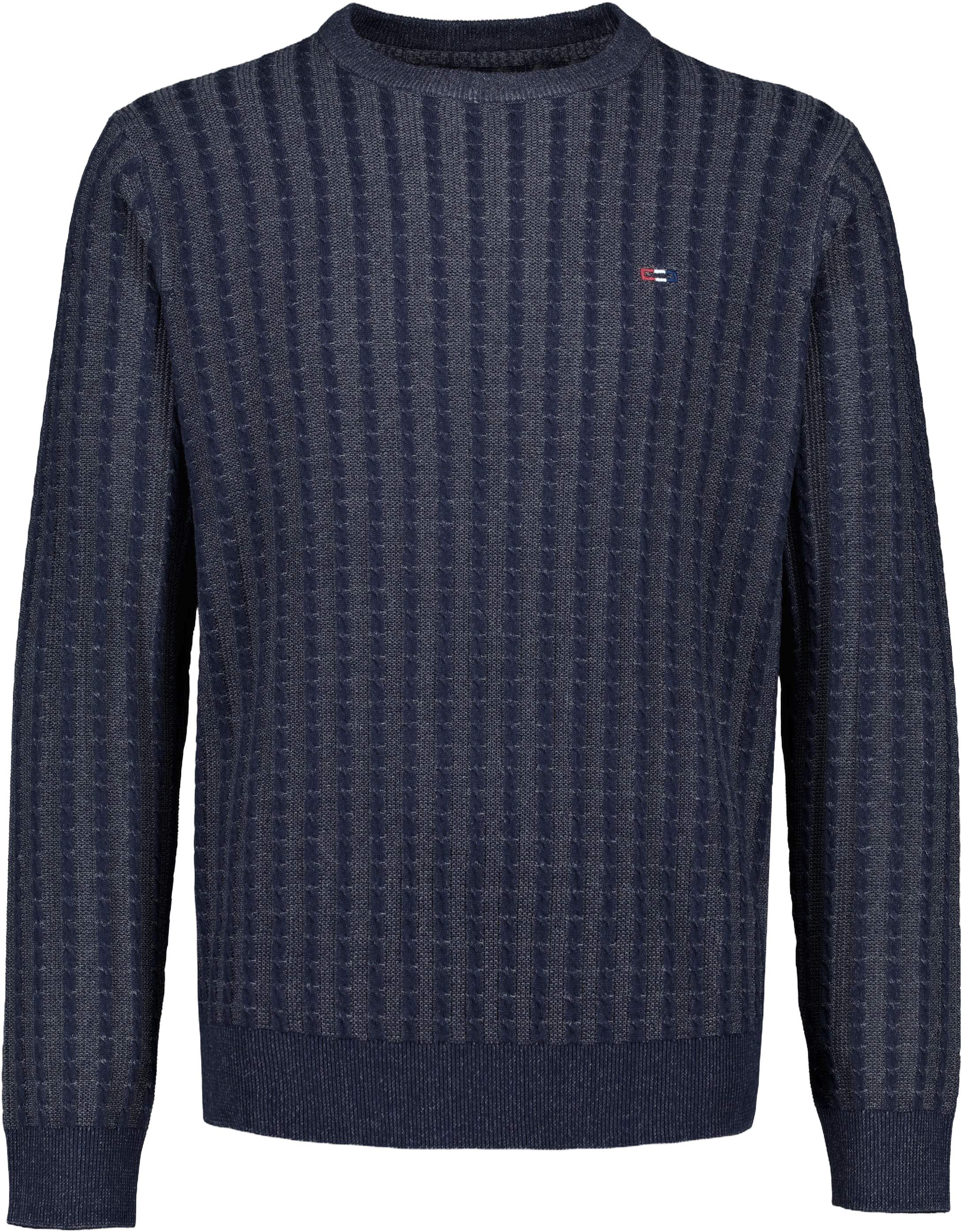 Recycled Cable Knit Oneck L/S