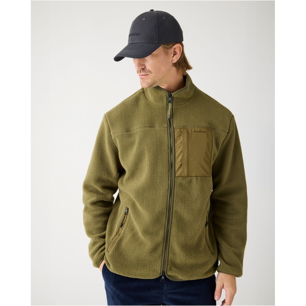 Loose Fit Zip Fleece Grs/vegan