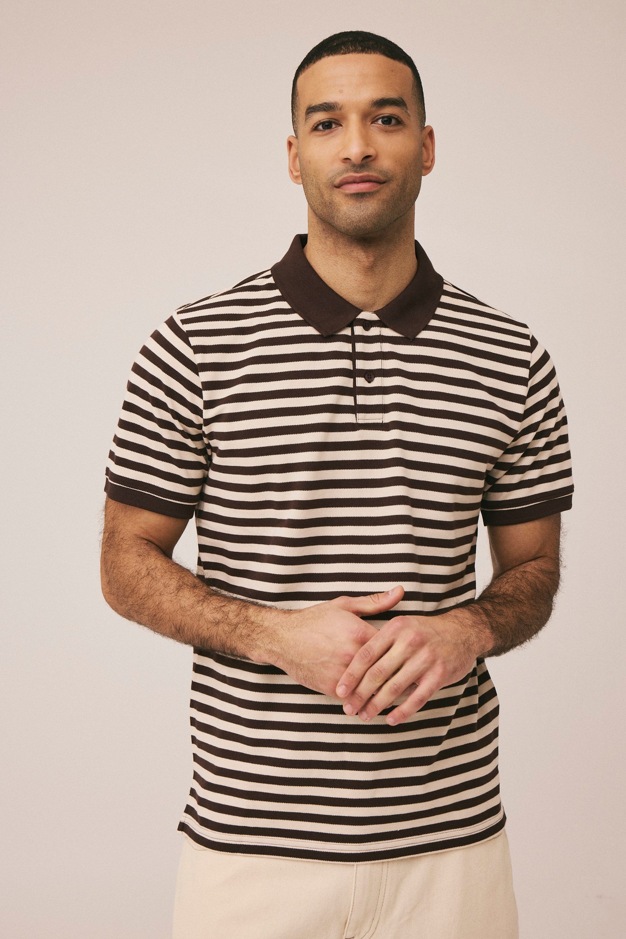 Maddox 3 Stripe Polo Gots