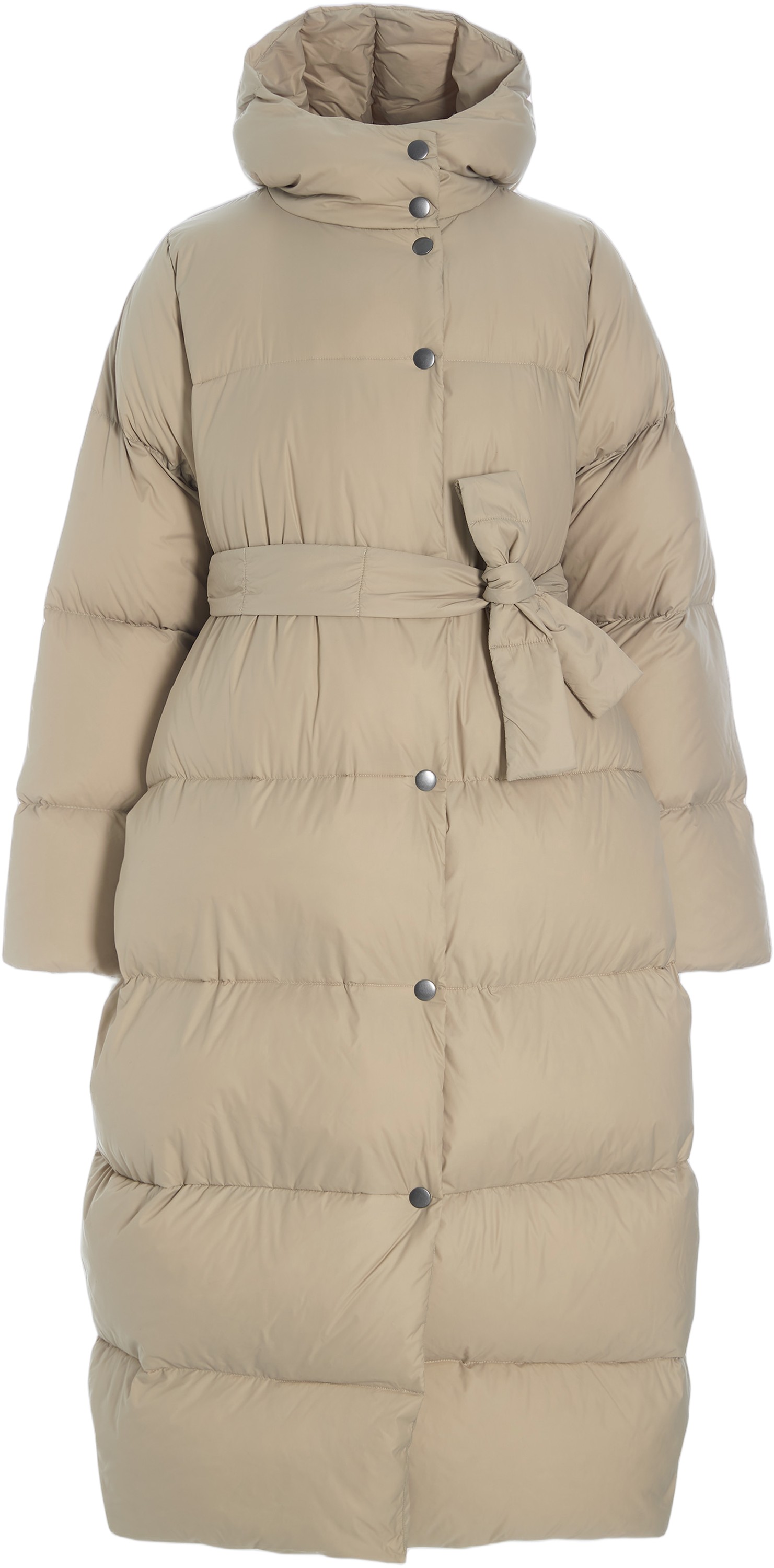 Feather Down Dunjakke med Bælte