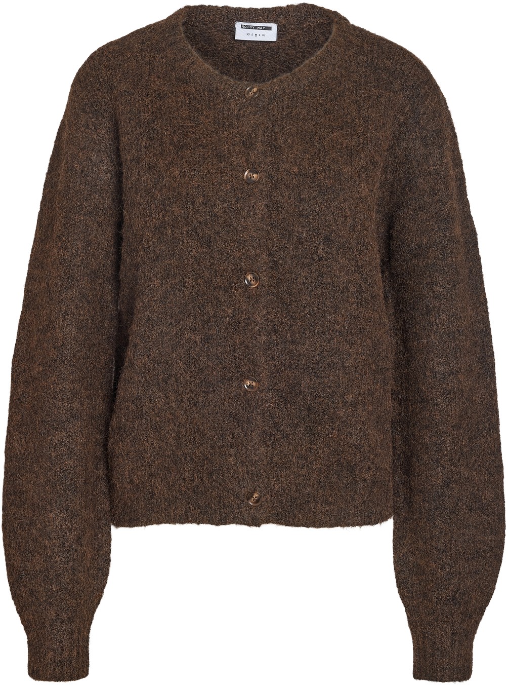 Nmsutton L/S Oneck Knit Cardi Noos