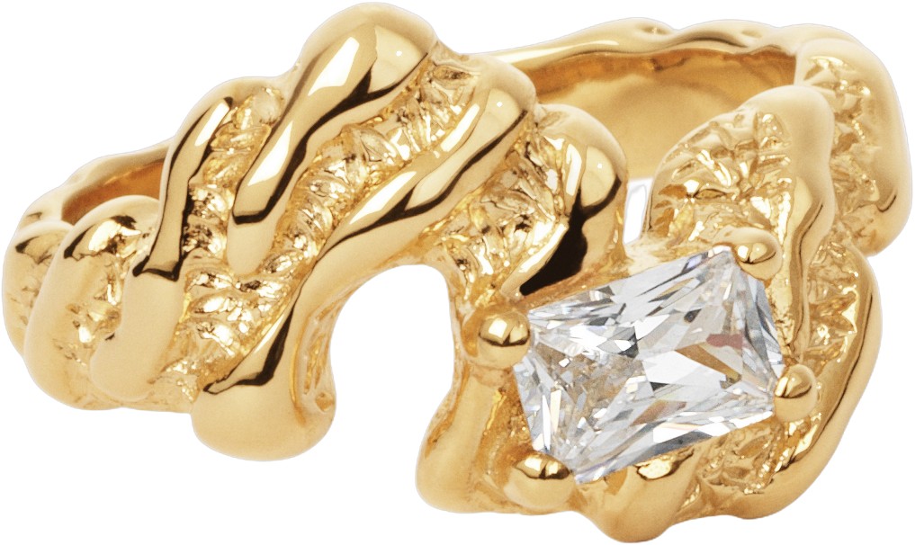 Flare Zebra Ring