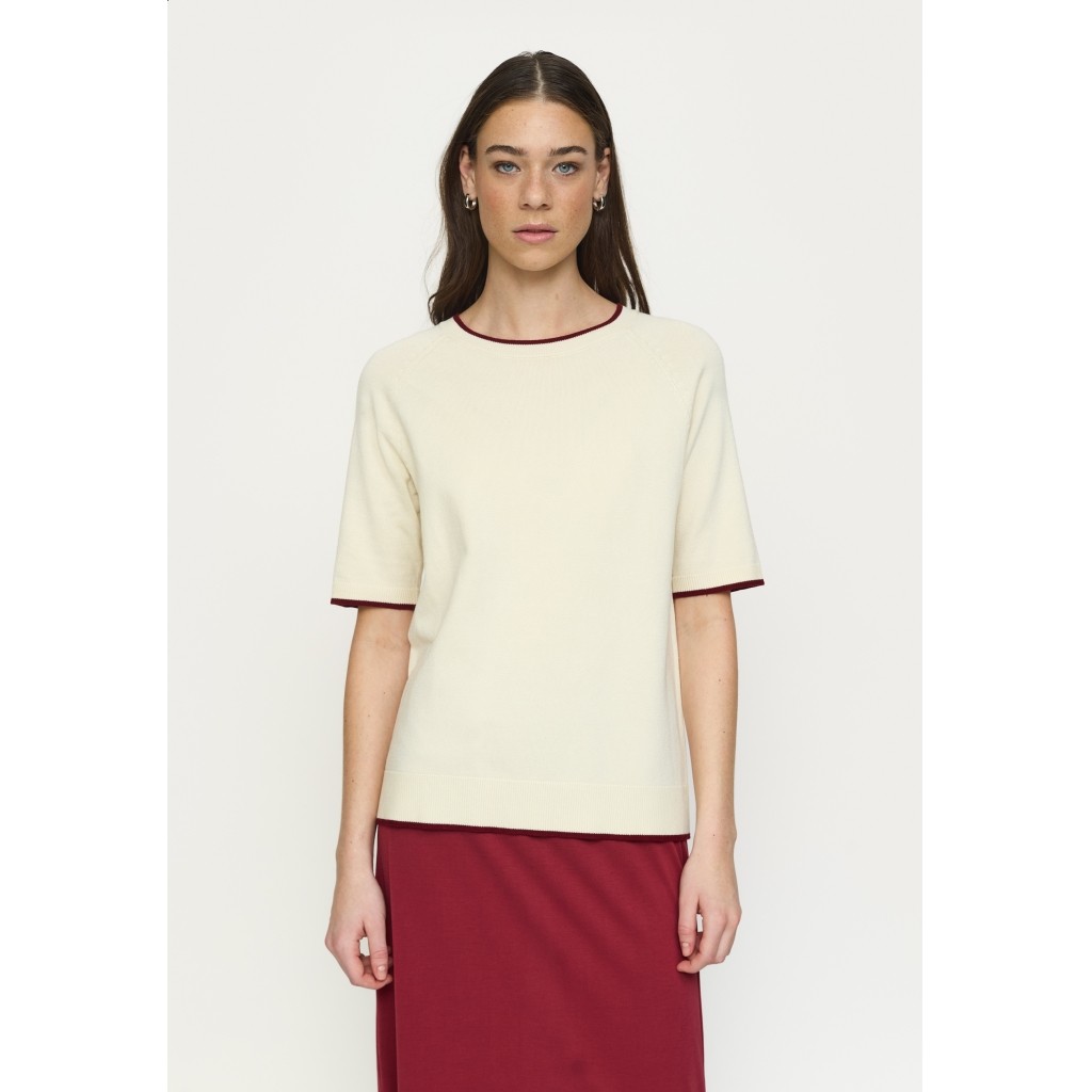 Srmarla SS Contrast Knit