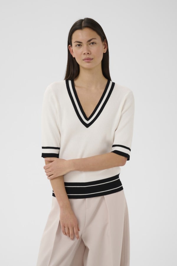 Leenahiw Vneck Blouse