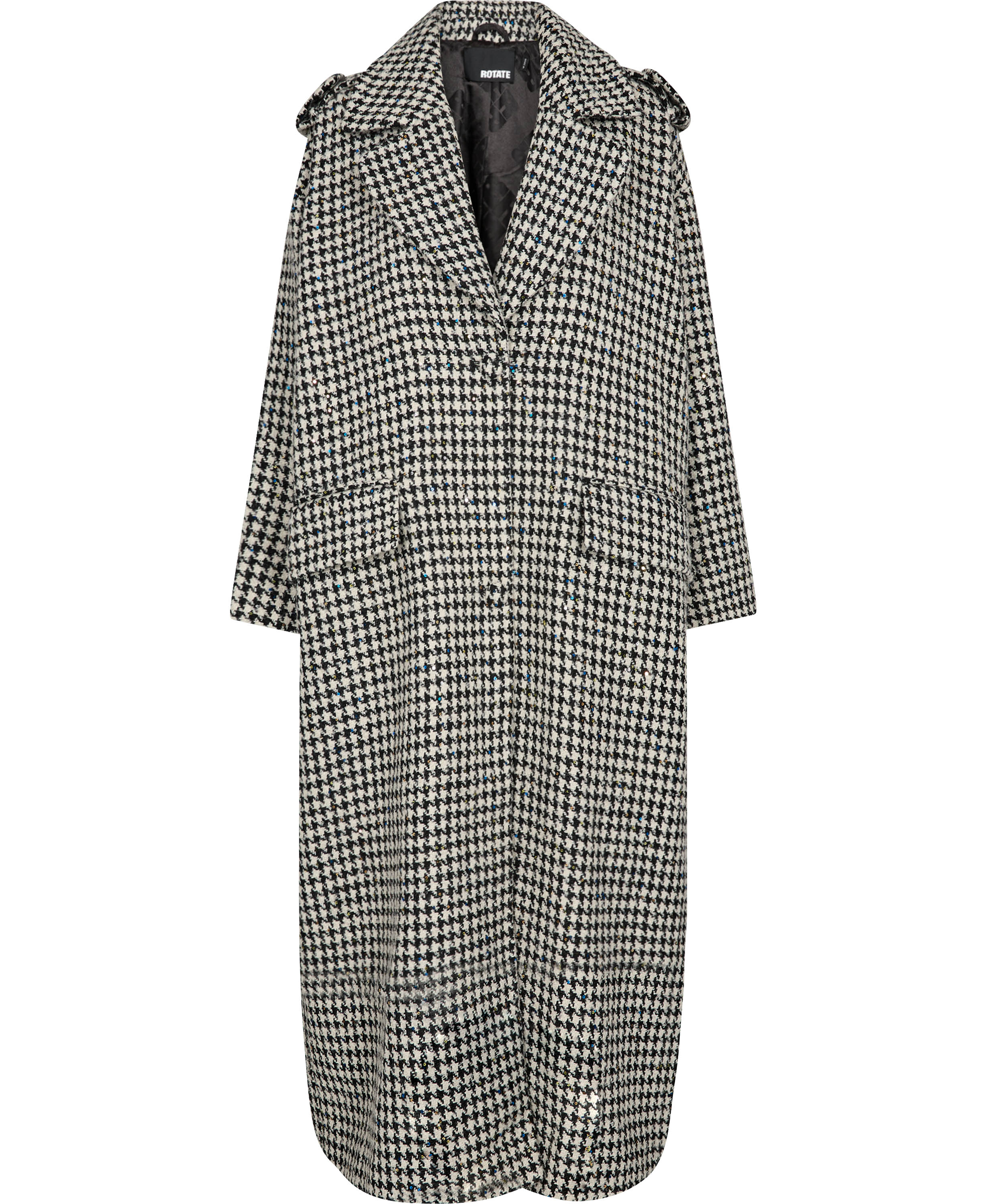 Coats Sparkly Houndstooth
