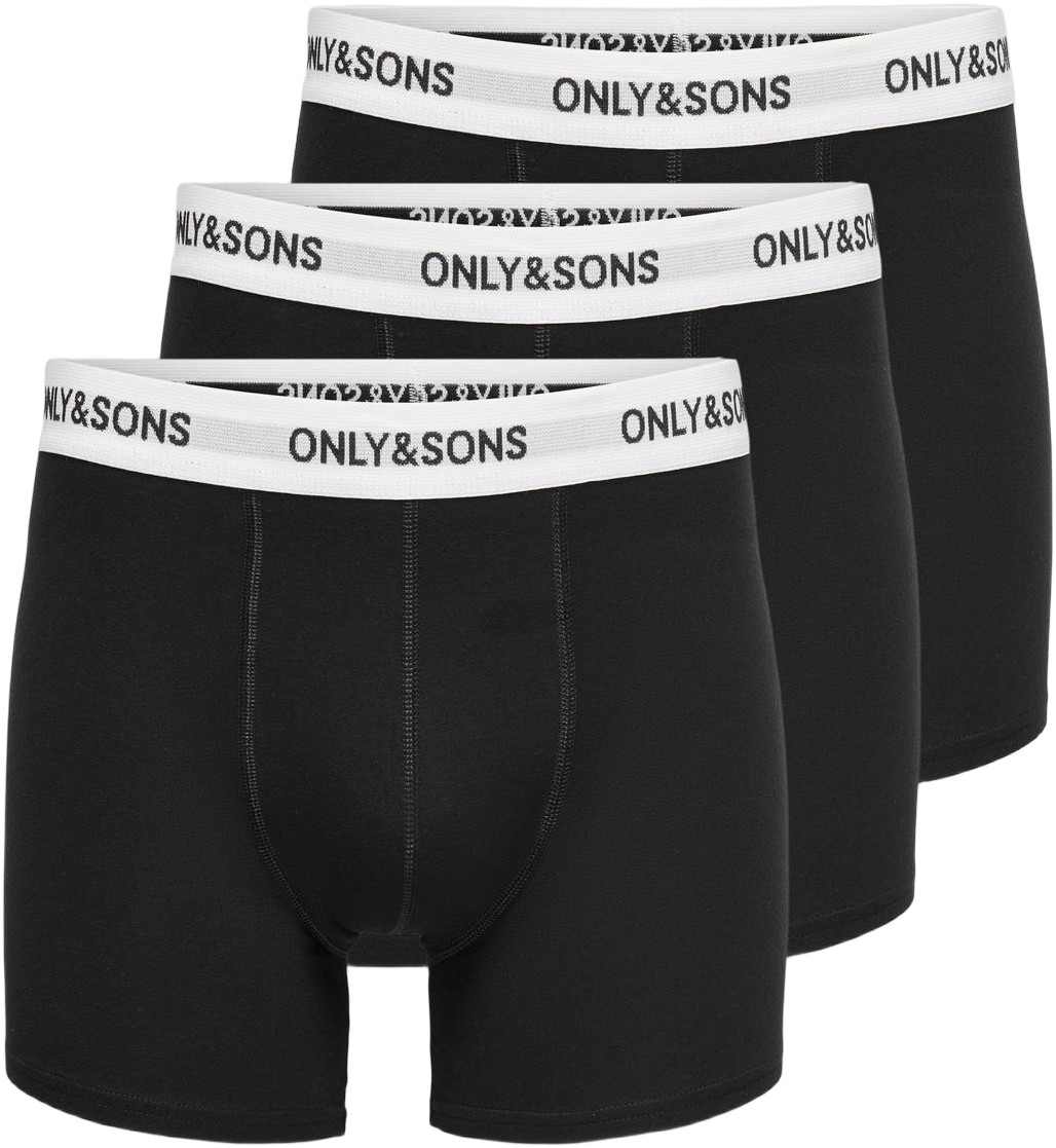 Onsfitz Solid Boxer 3pack Noos