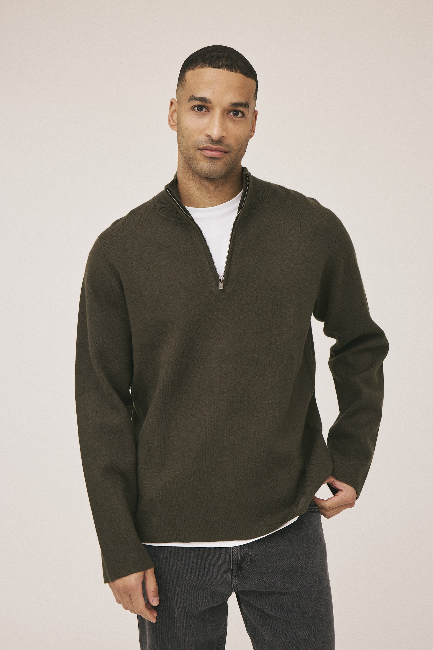 Elo Half zip Knit Ecovero