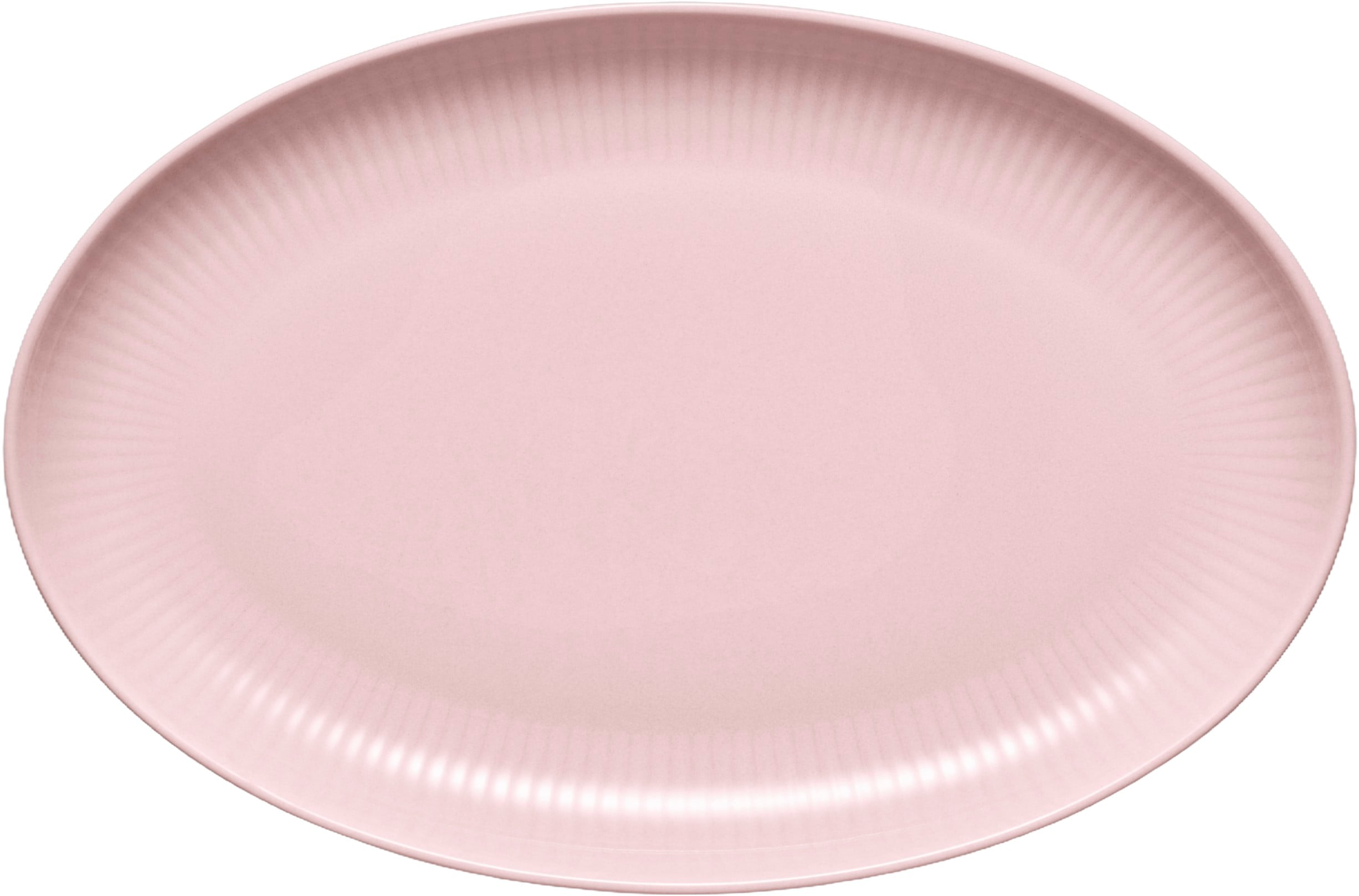 Legio Nova Palette Oval Coupe Tallerken 24,5 cm Soft Pink