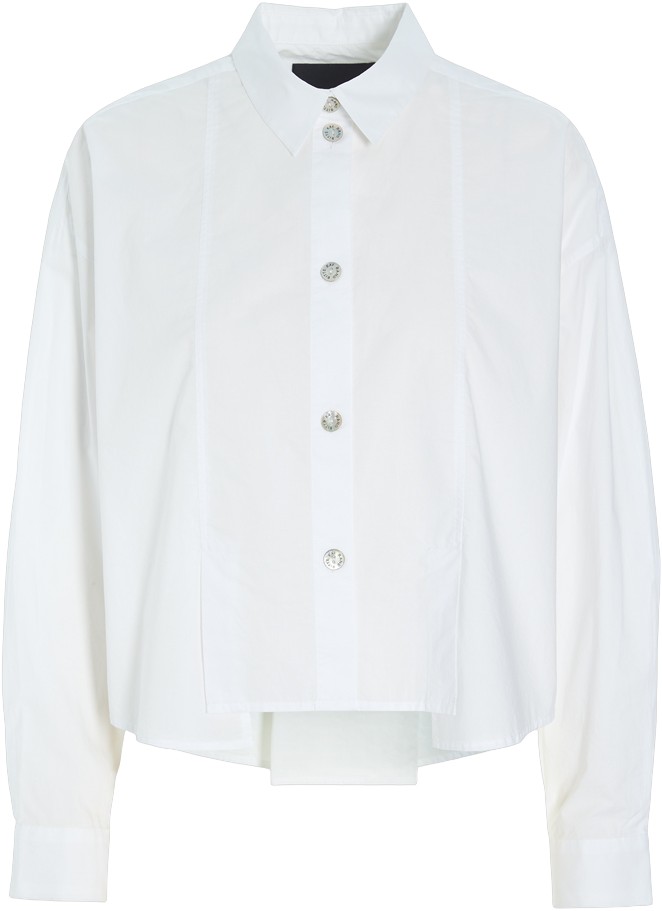 Core Cotton Skjorte med læg