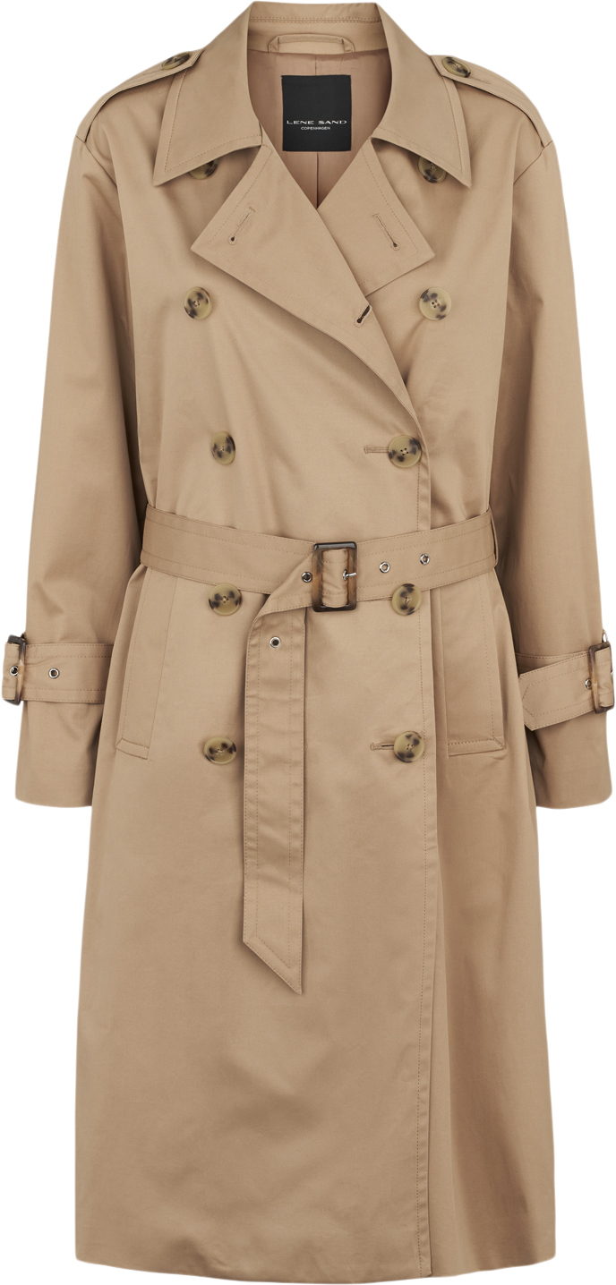 Cotton Coat Flaka Midi