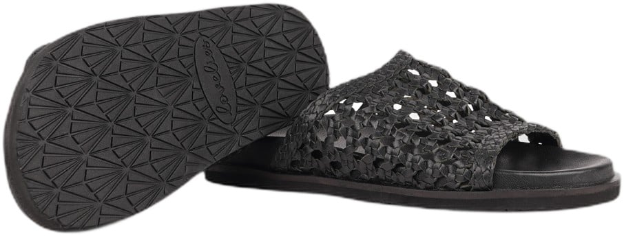Positano Woven Leather Slide