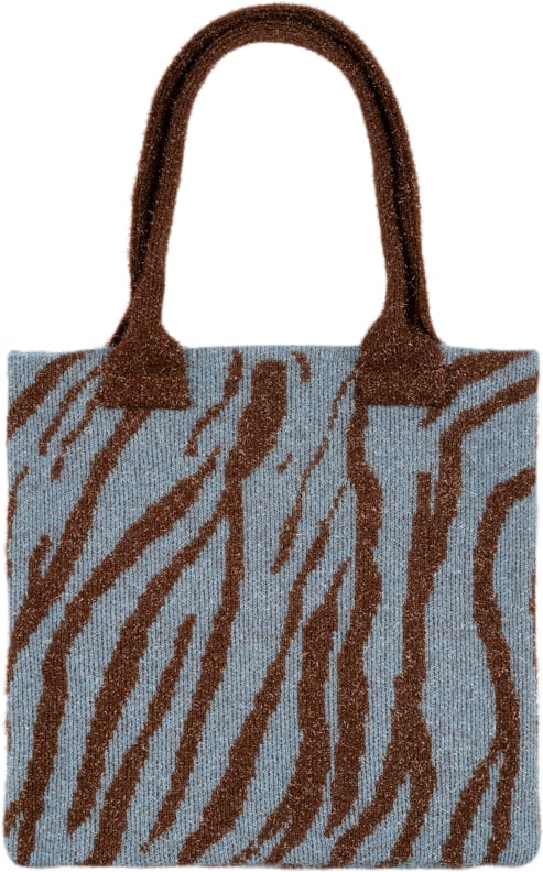 Zebra Glitter Bag