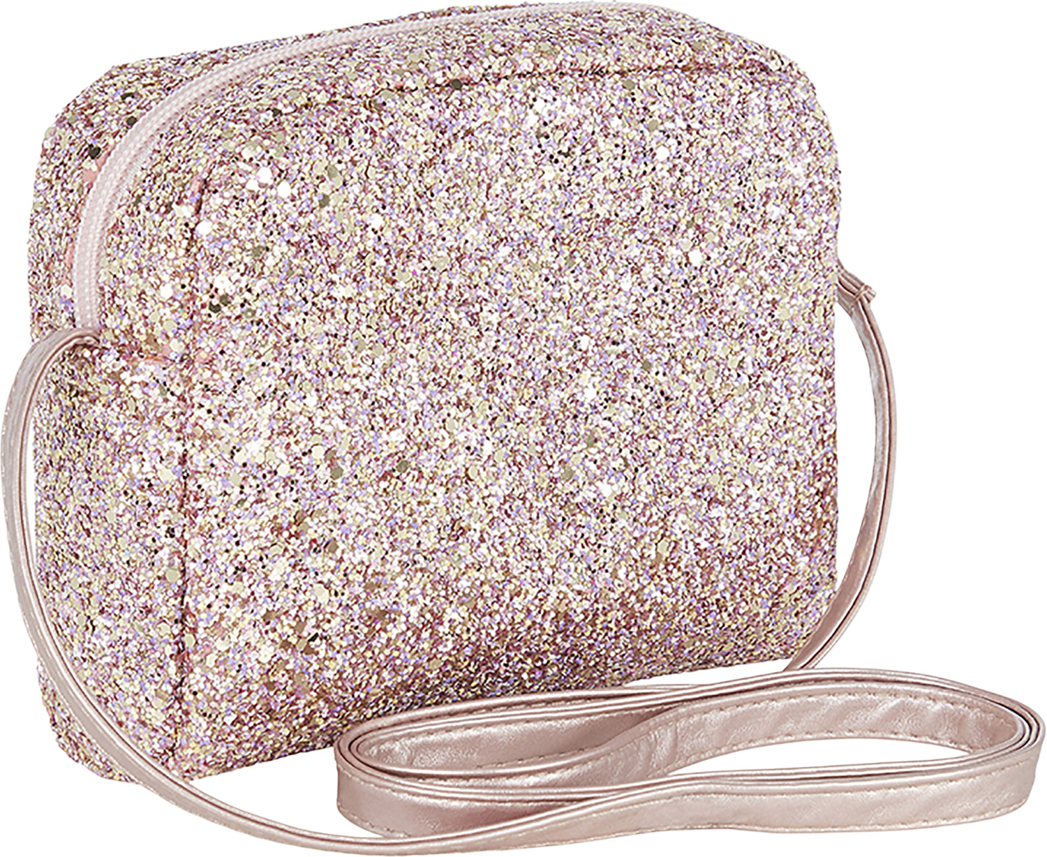 Mimi & Lula Skuldertaske – Pink Glitter