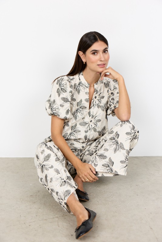 Scgabriele 1 Bluse Creme