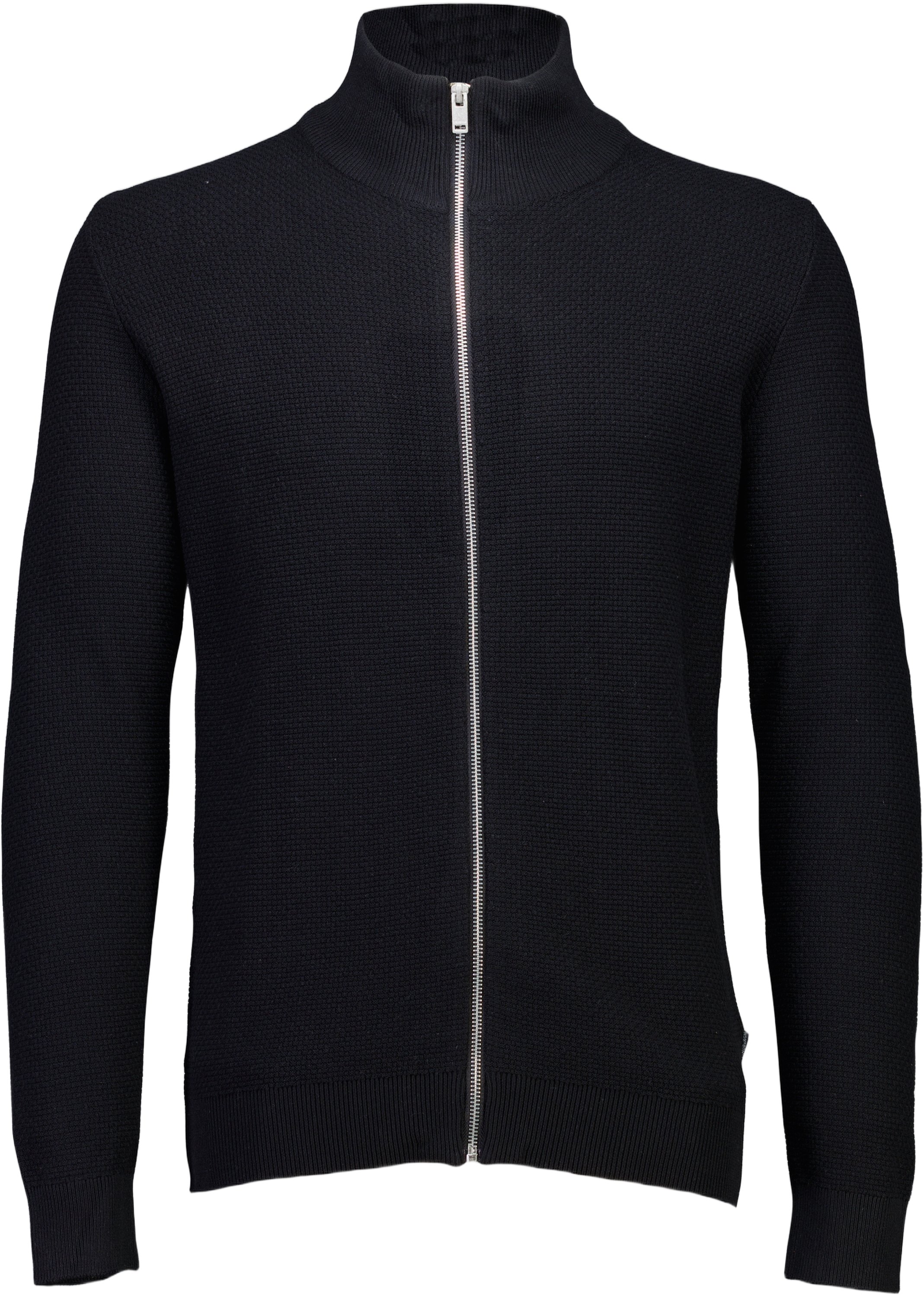 Recycle Structure zip Cardigan