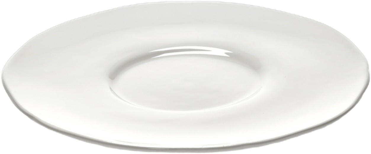 Saucer Coffee CUP White Silhouette