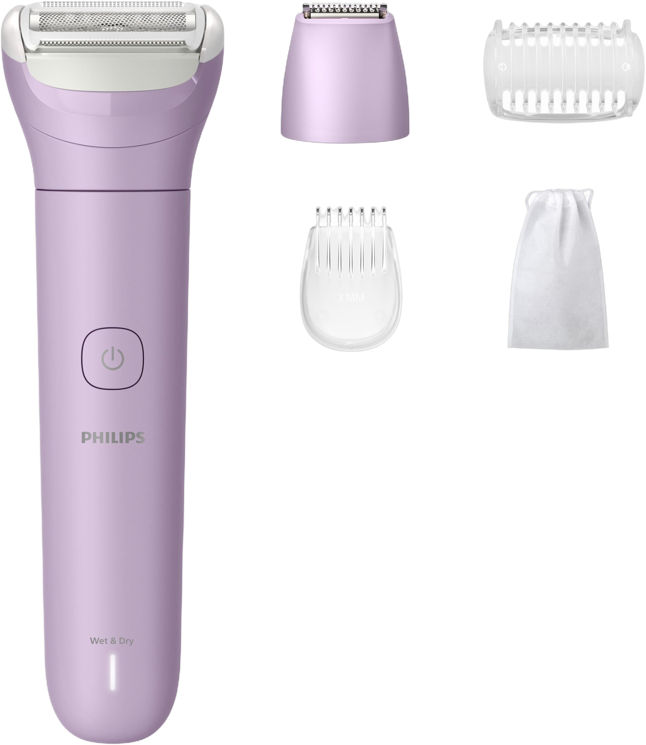 Lady Shaver Series 6000 Ledningsfri Shaver, våd og tør