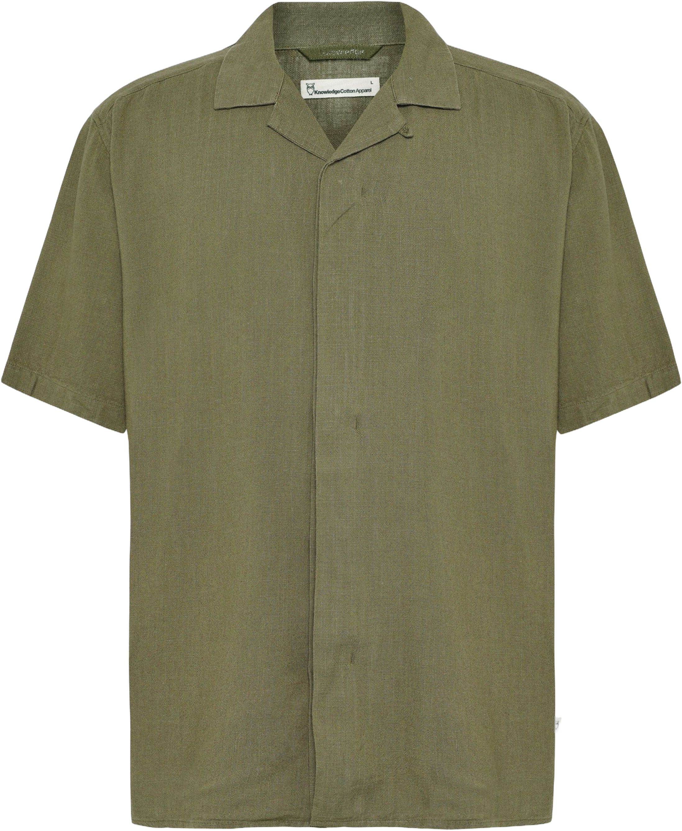 Relaxed Linenmix Short Sleeve Shirt