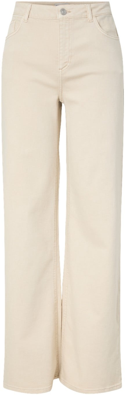 Pcsilke MW Wide Colored Jeans Noos