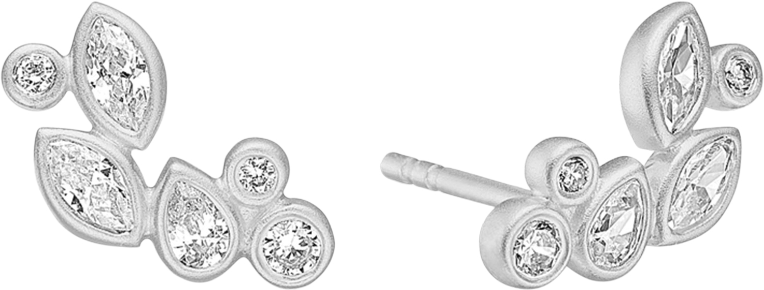 Treasure Earring Rhodium - DKK 1.000