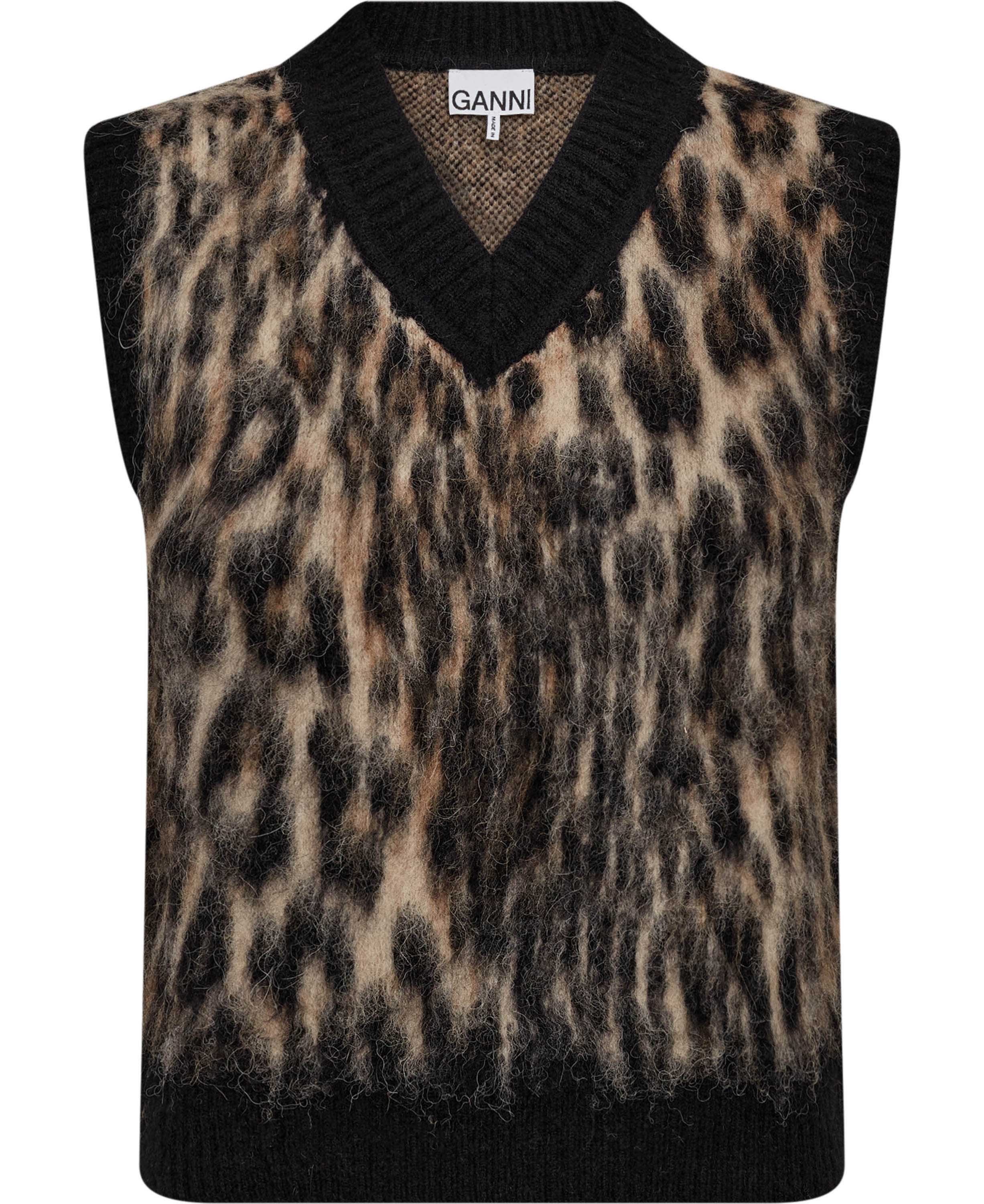 Soft Wool Leo Vest