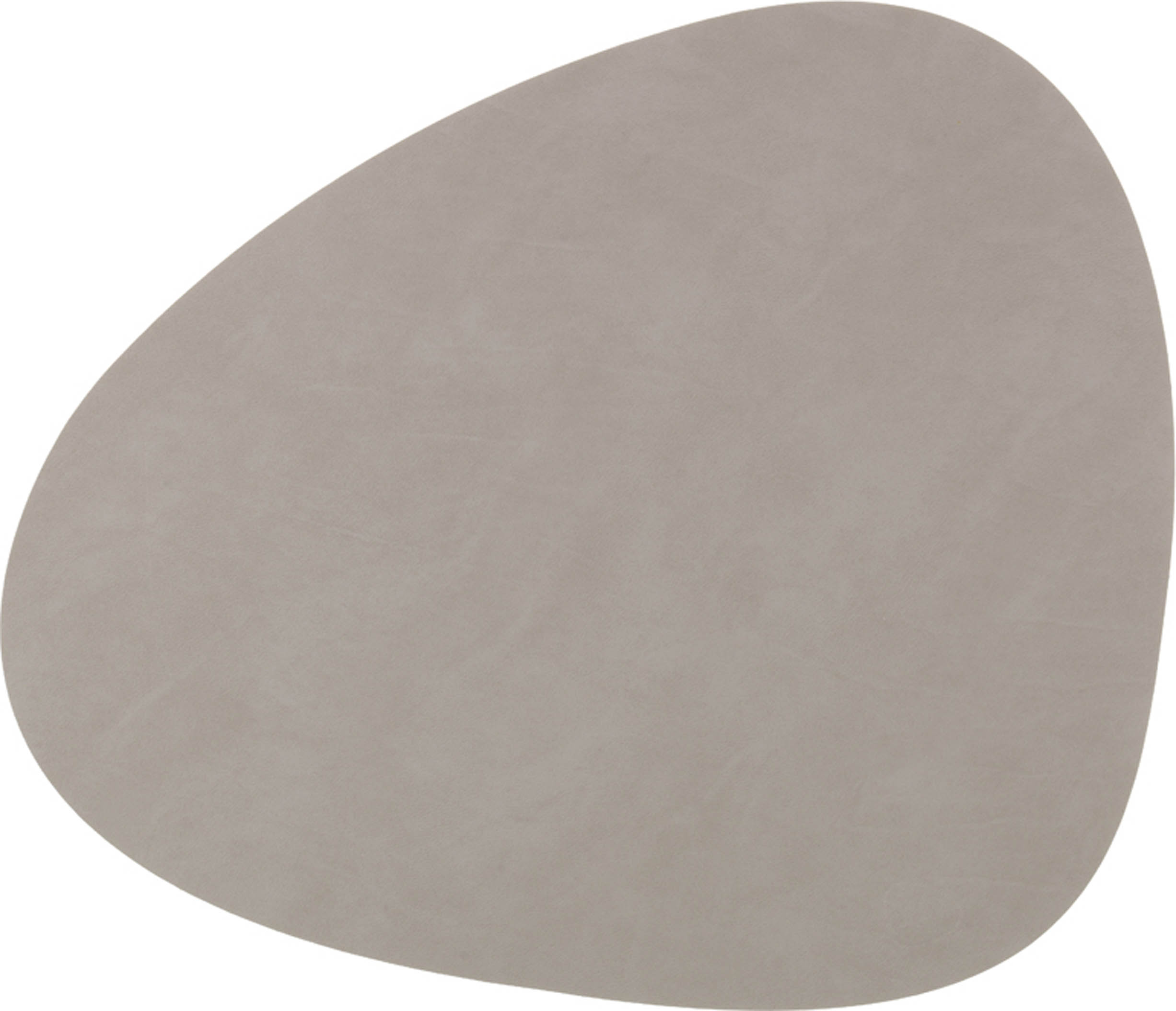Table Mat Curve L 37x44cm Nupo Light Grey