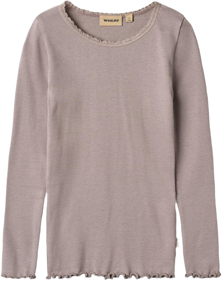 Langærmet Rib Tshirt Reese