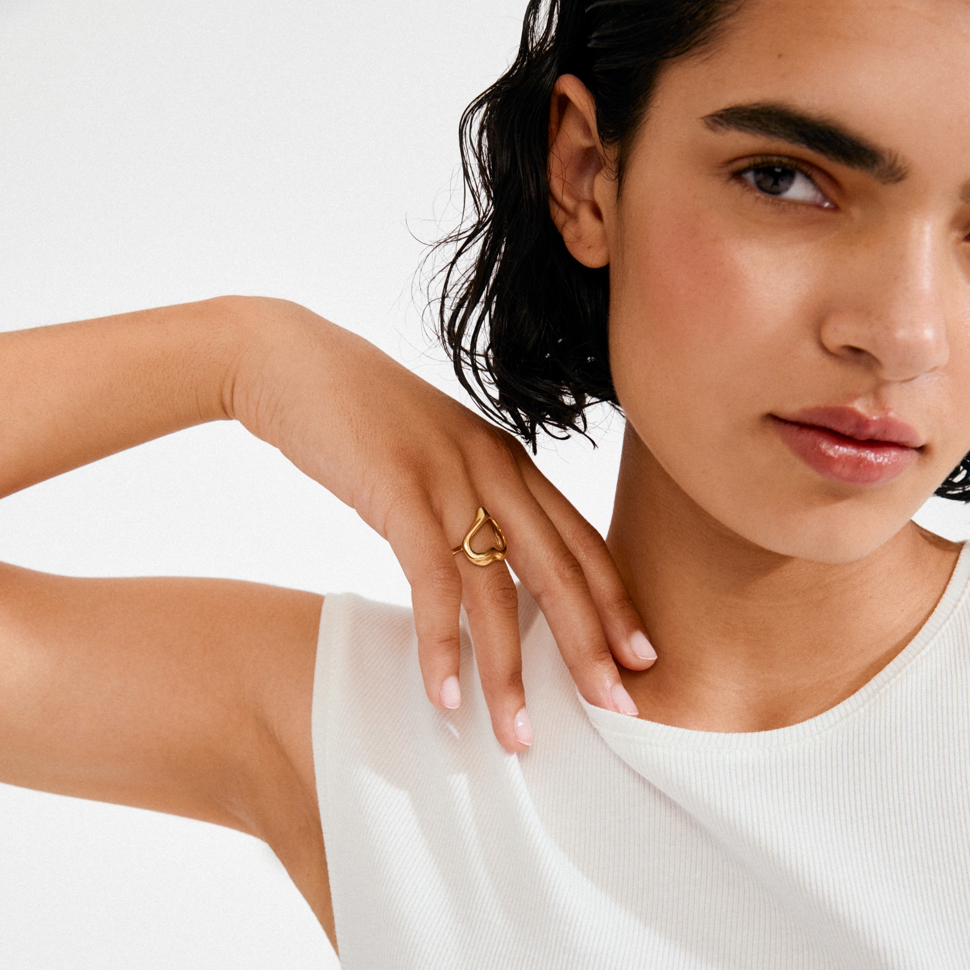 Iris Ring Guldbelagt - DKK 224 - Spar 25%