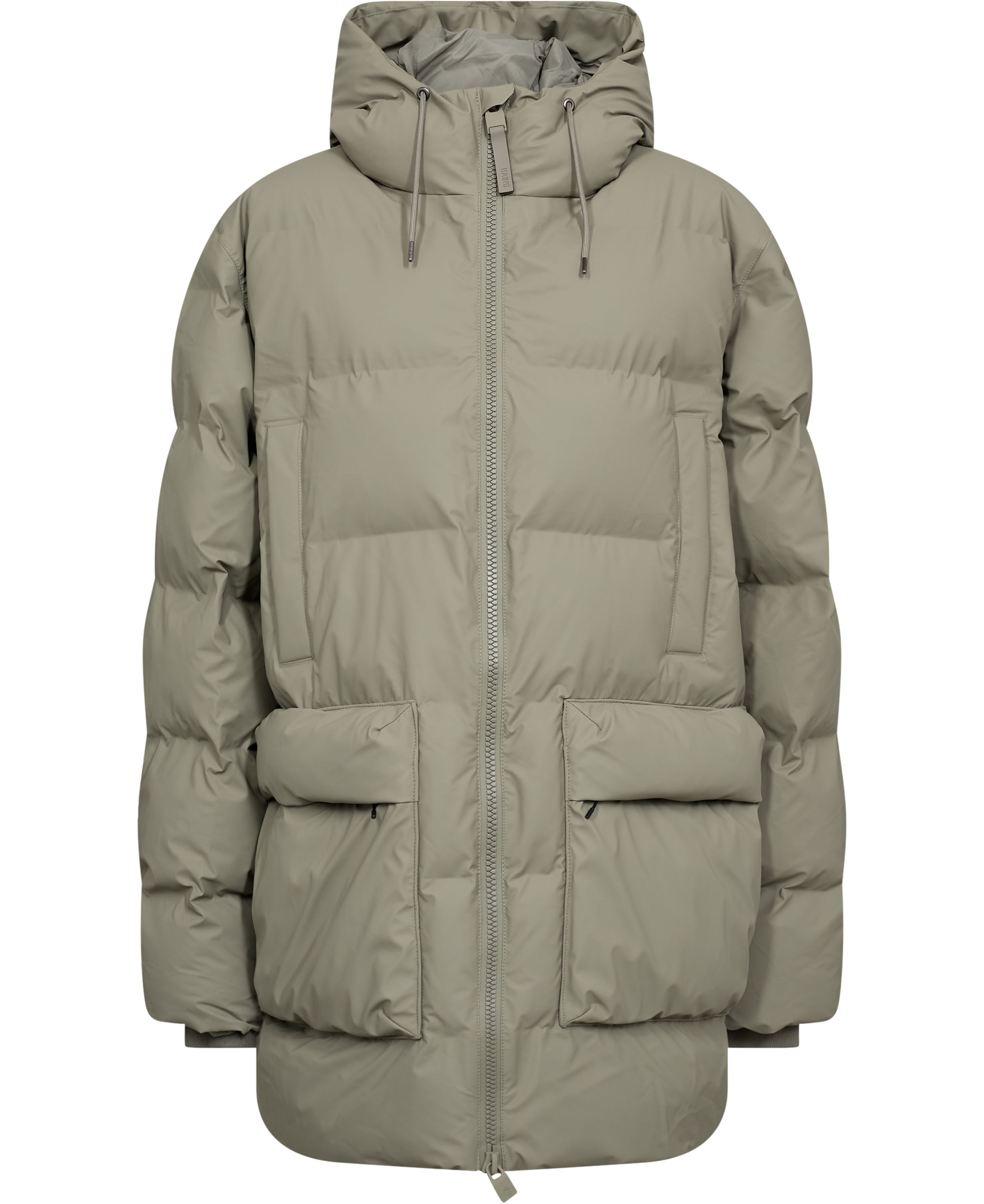 Alta Long Puffer Cargo Jacket W3t4