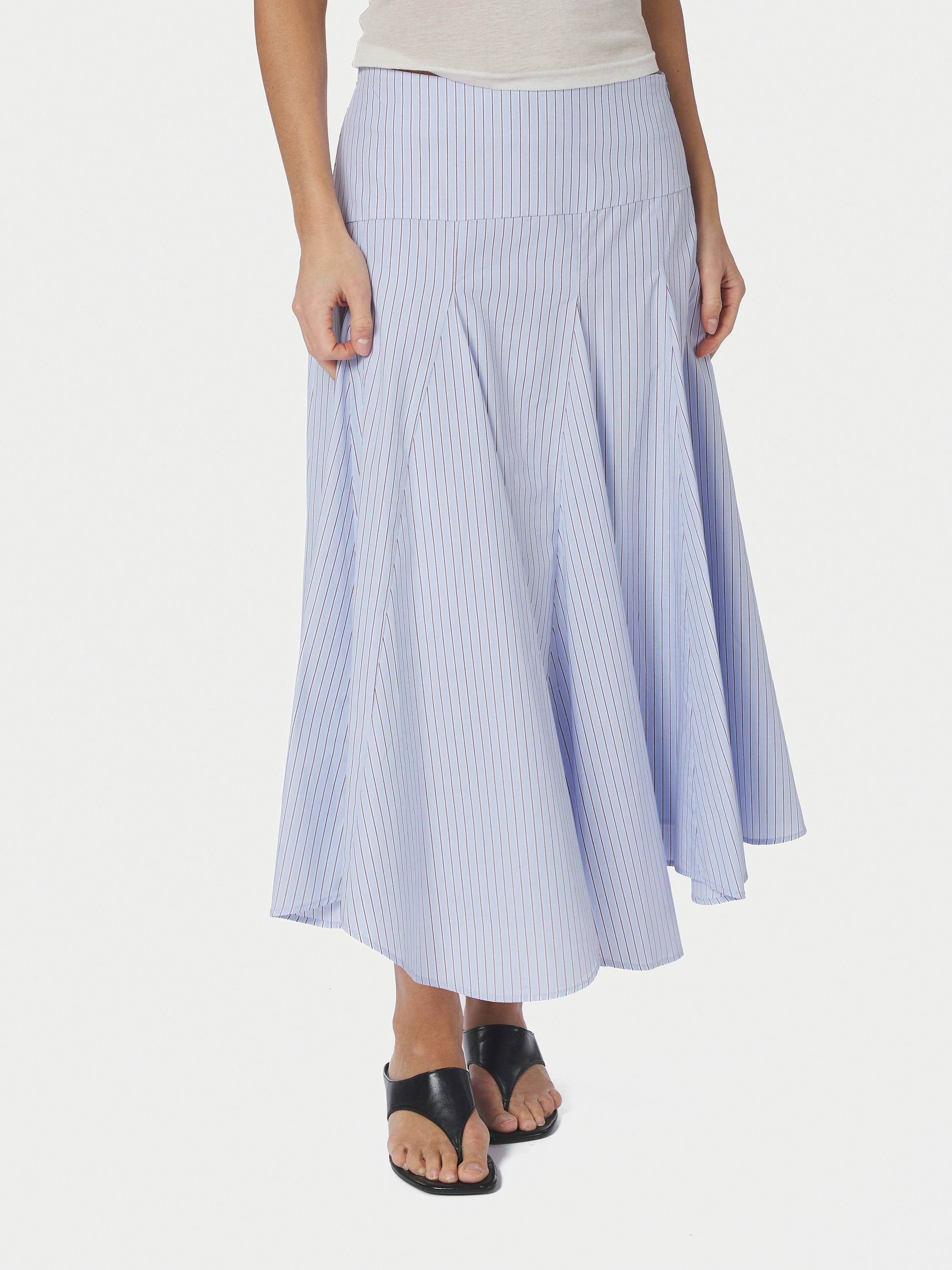 Isabet Stripe Skirt