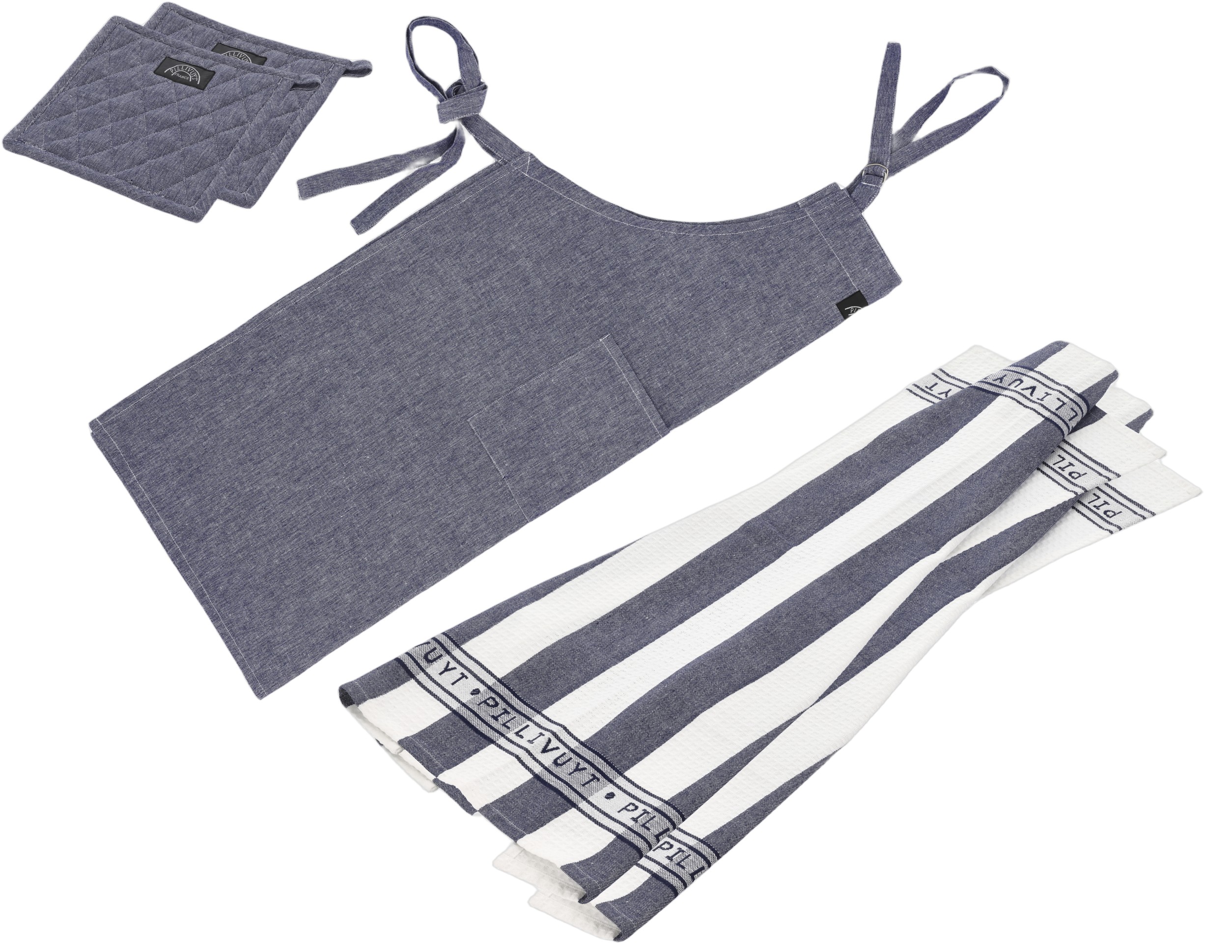 Tekstilsæt Recycle Pillivuyt 5 Dele Navy