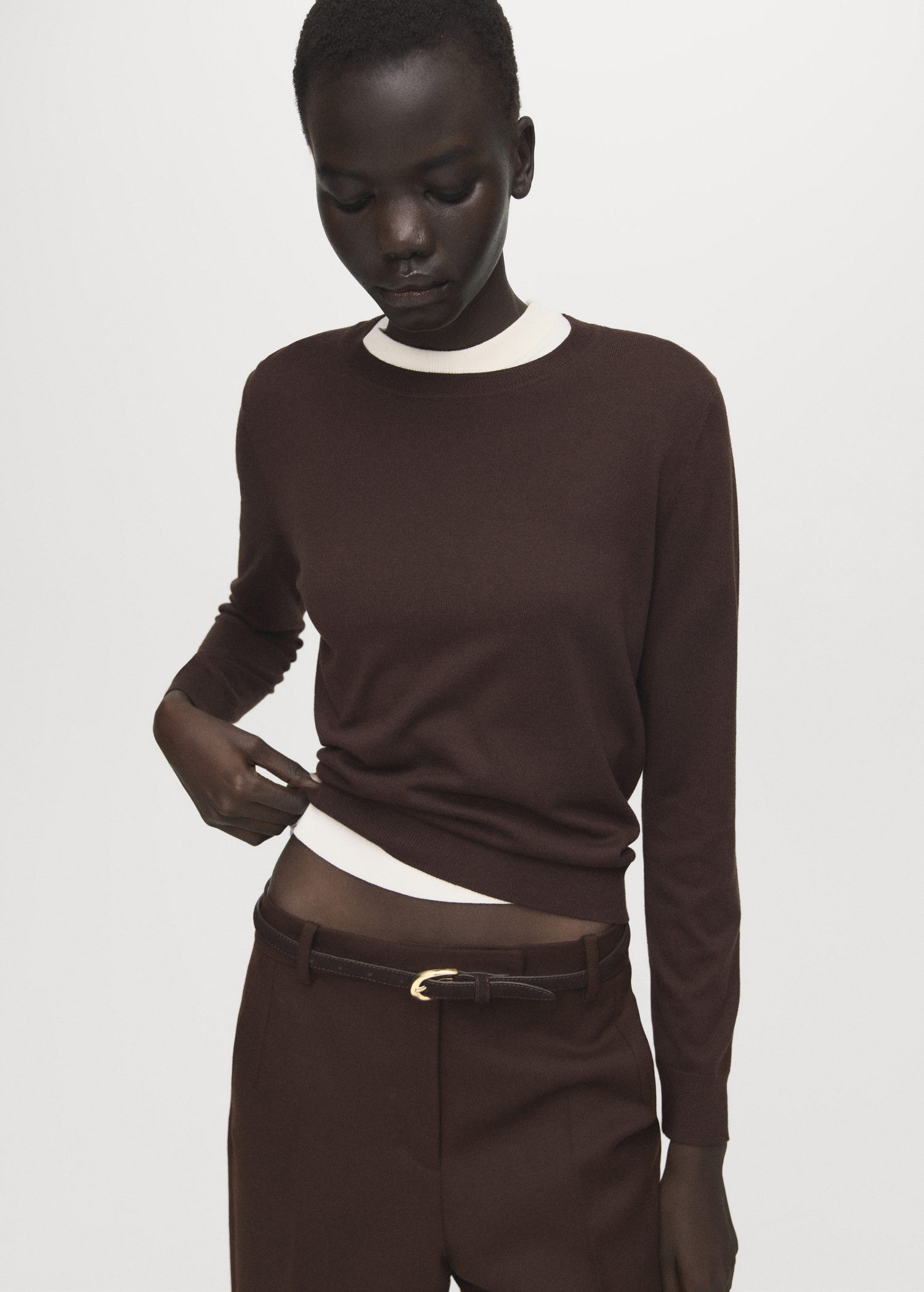 Fineknit Crew-neck Sweater