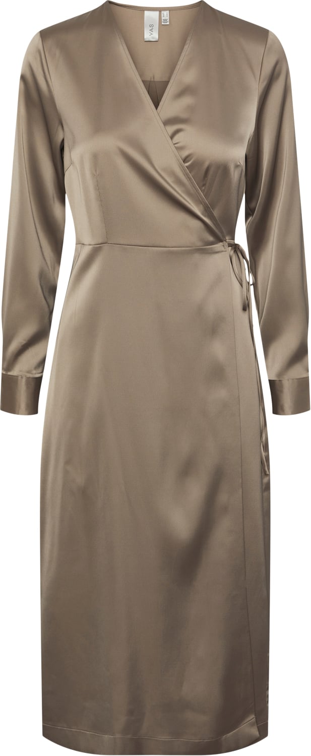 Yaspella LS Wrap Midi Dress S. Noos