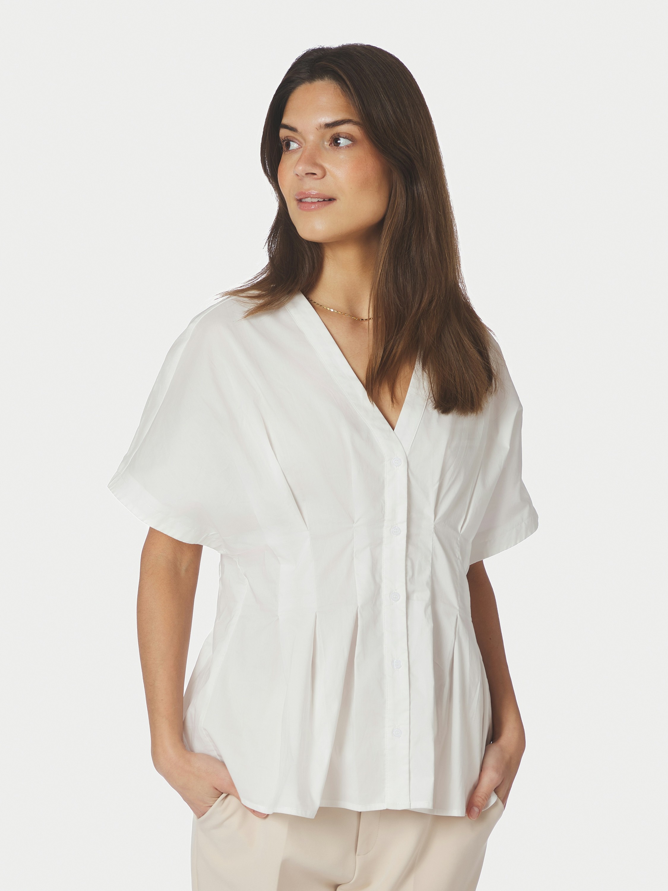 Adamma Poplin Blouse